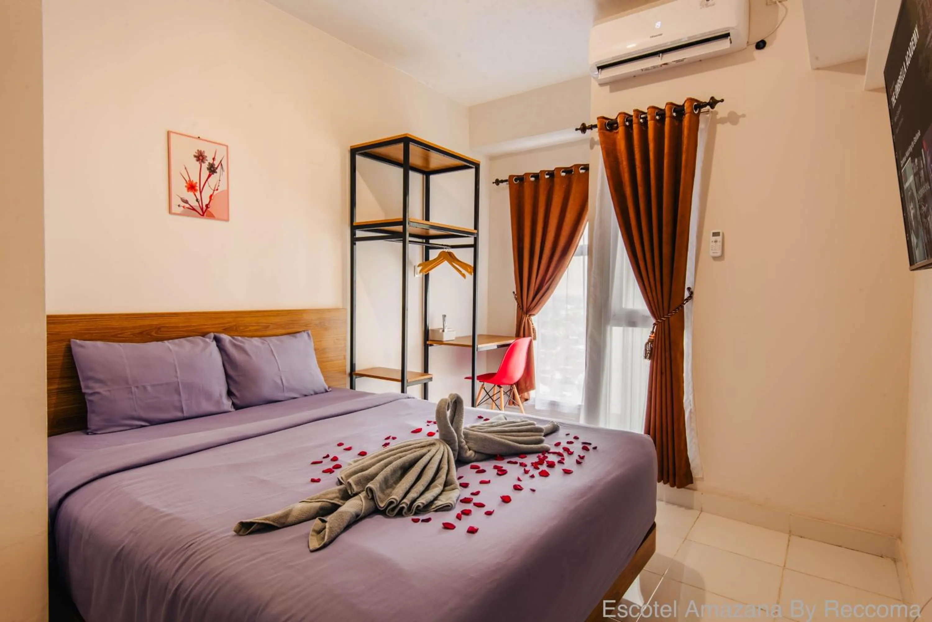 Bedroom, Bed in Escotel Amazana By Reccoma