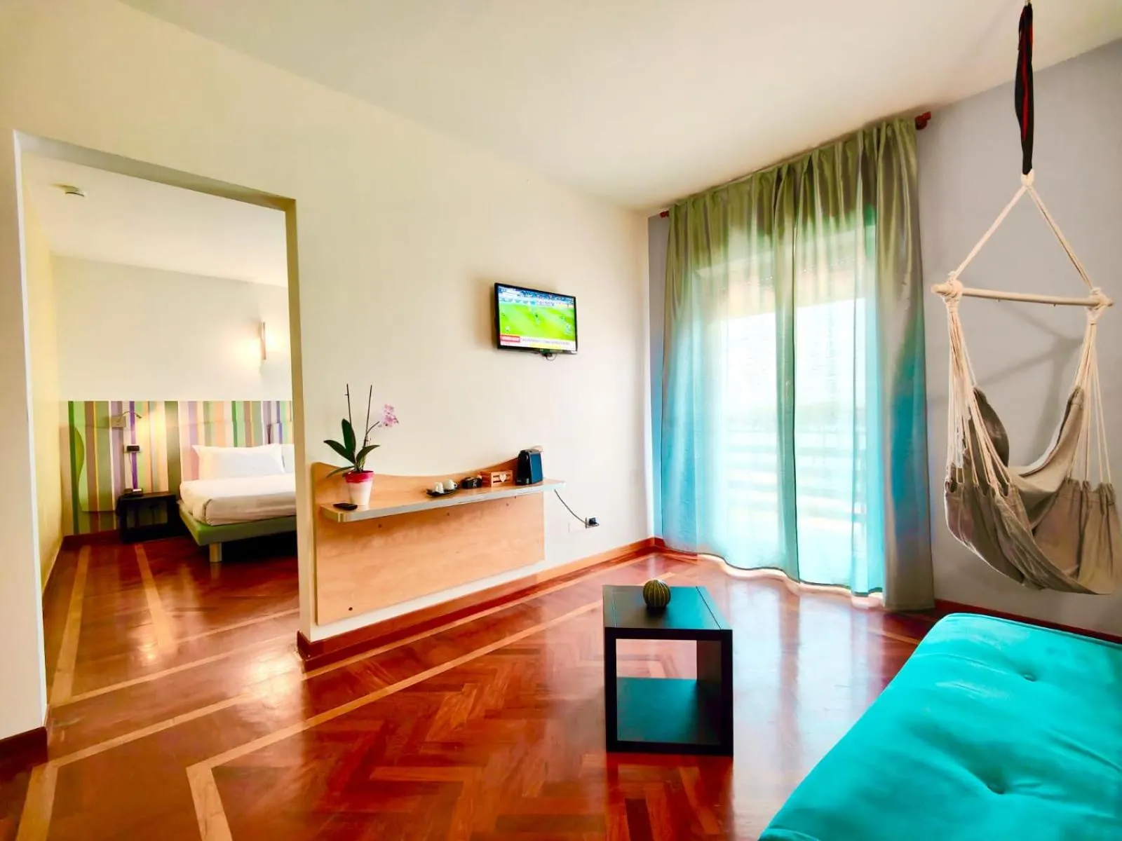 Bedroom, Bed in HA Hotel