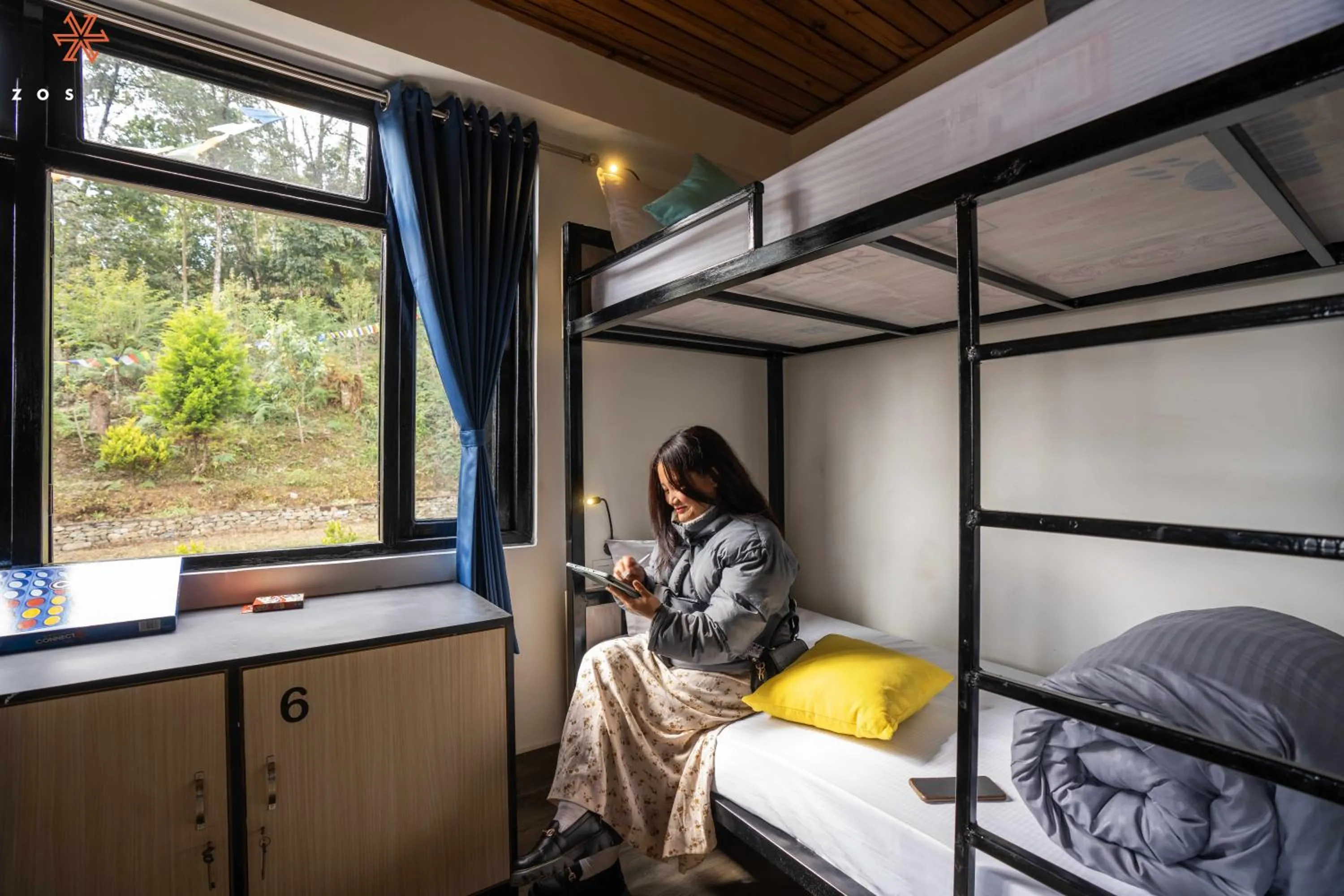 Bed in Zostel Rinchenpong (Pelling)