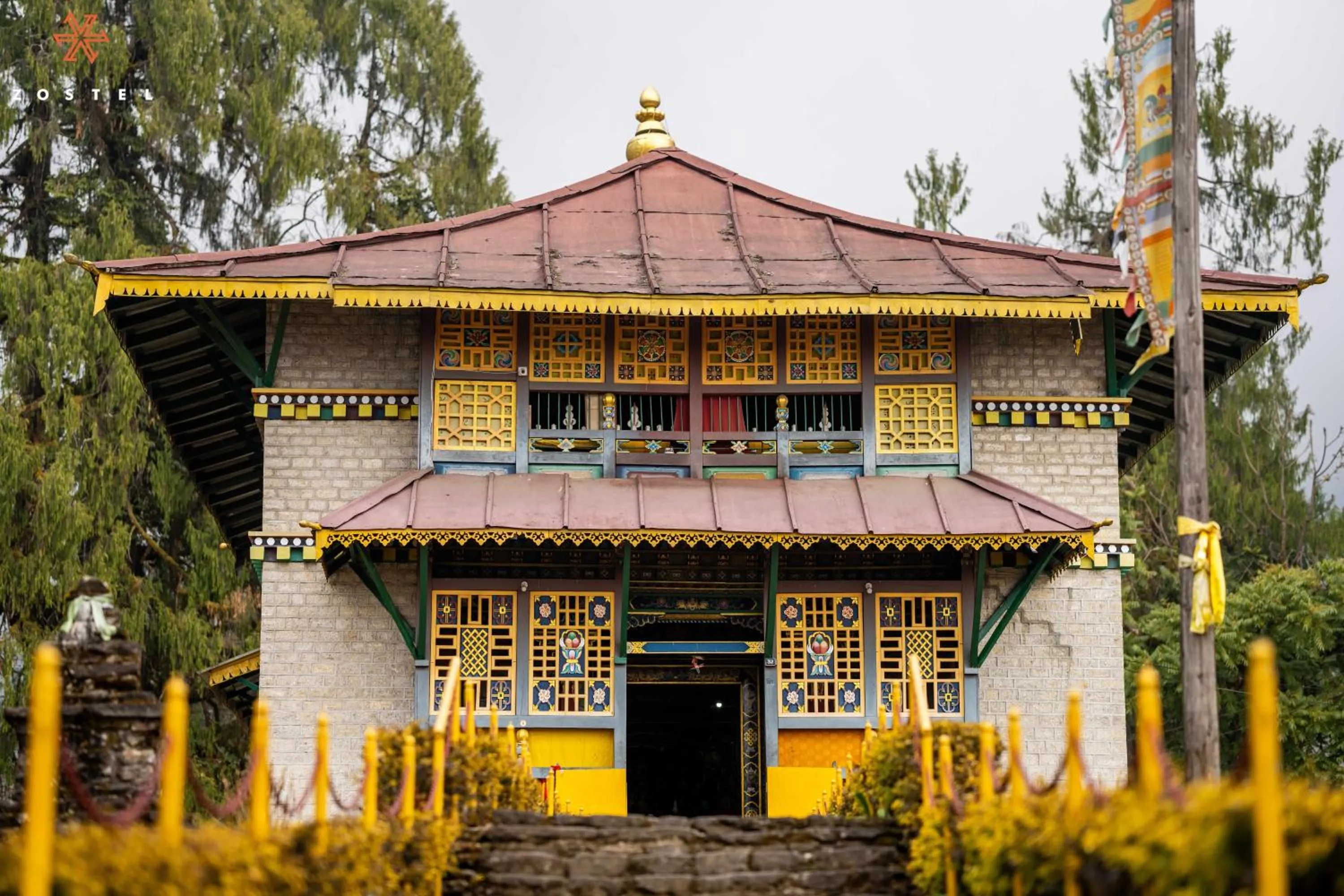 Neighbourhood in Zostel Rinchenpong (Pelling)