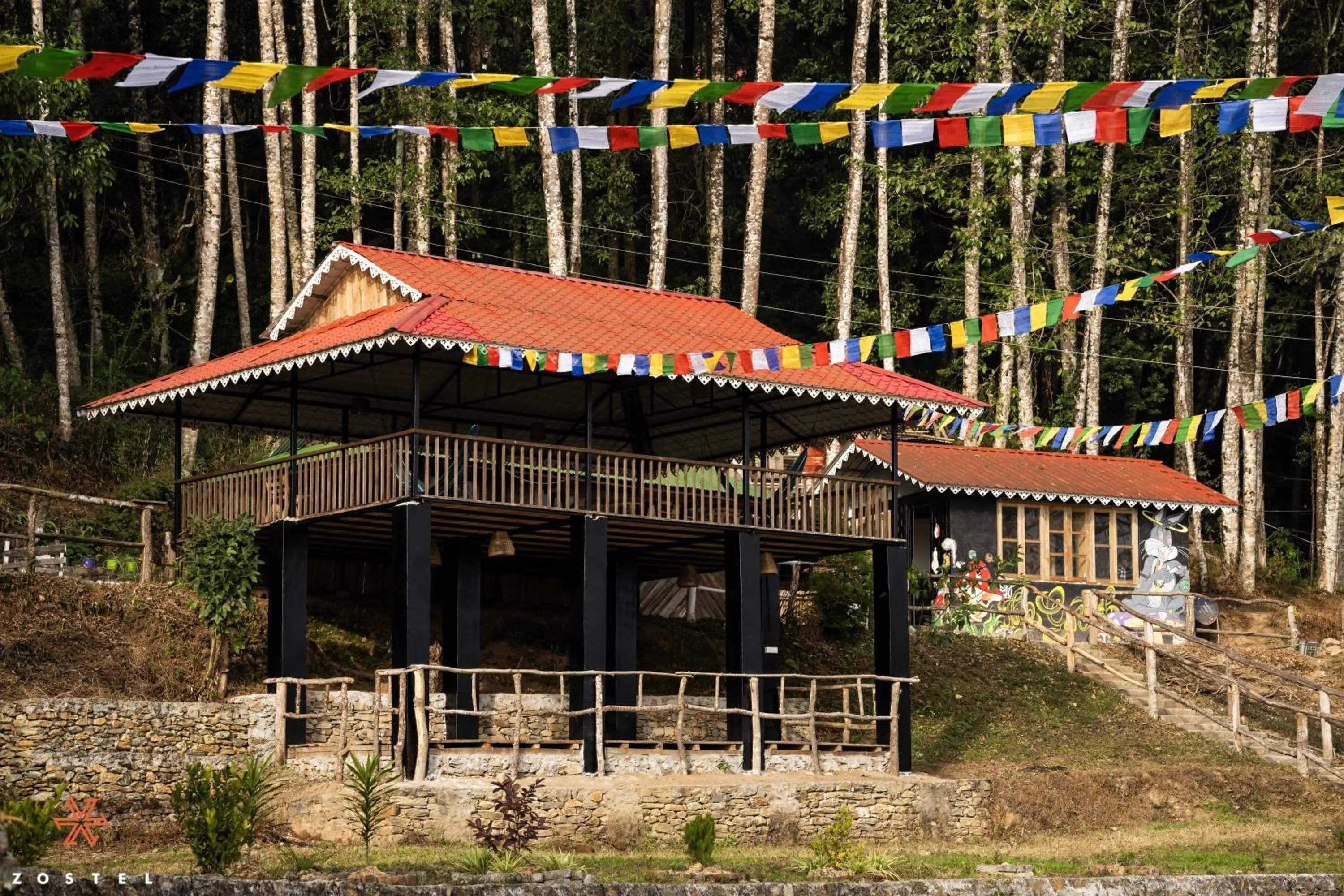 Property building in Zostel Rinchenpong (Pelling)