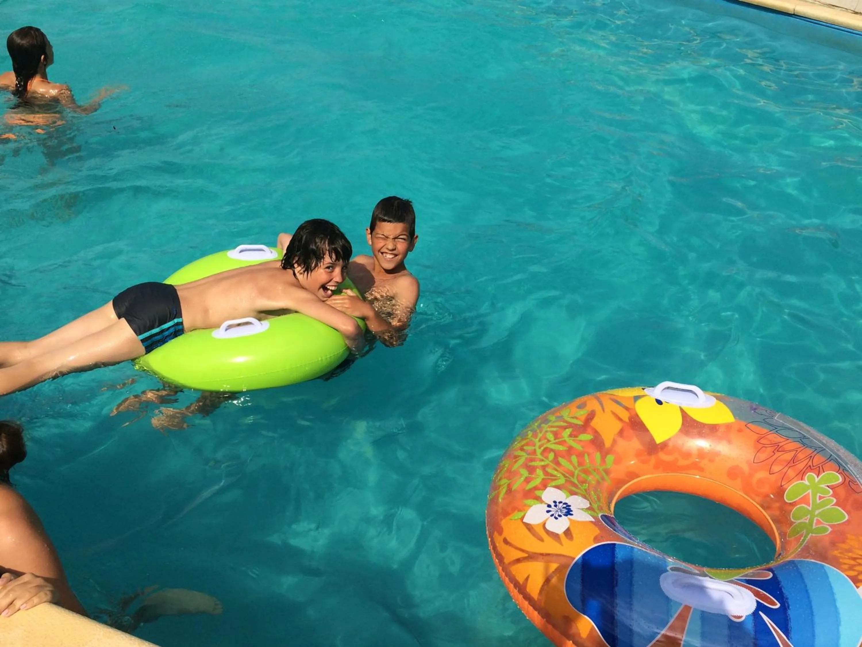 Swimming pool in DSK Hotel