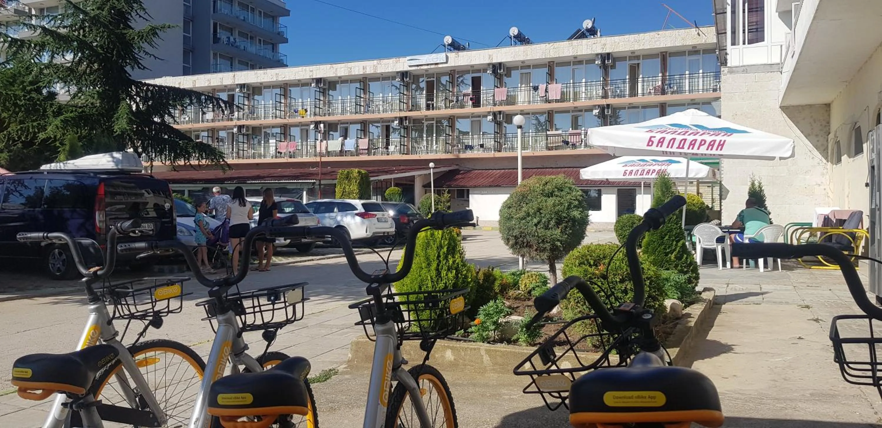 Property building in DSK Hotel