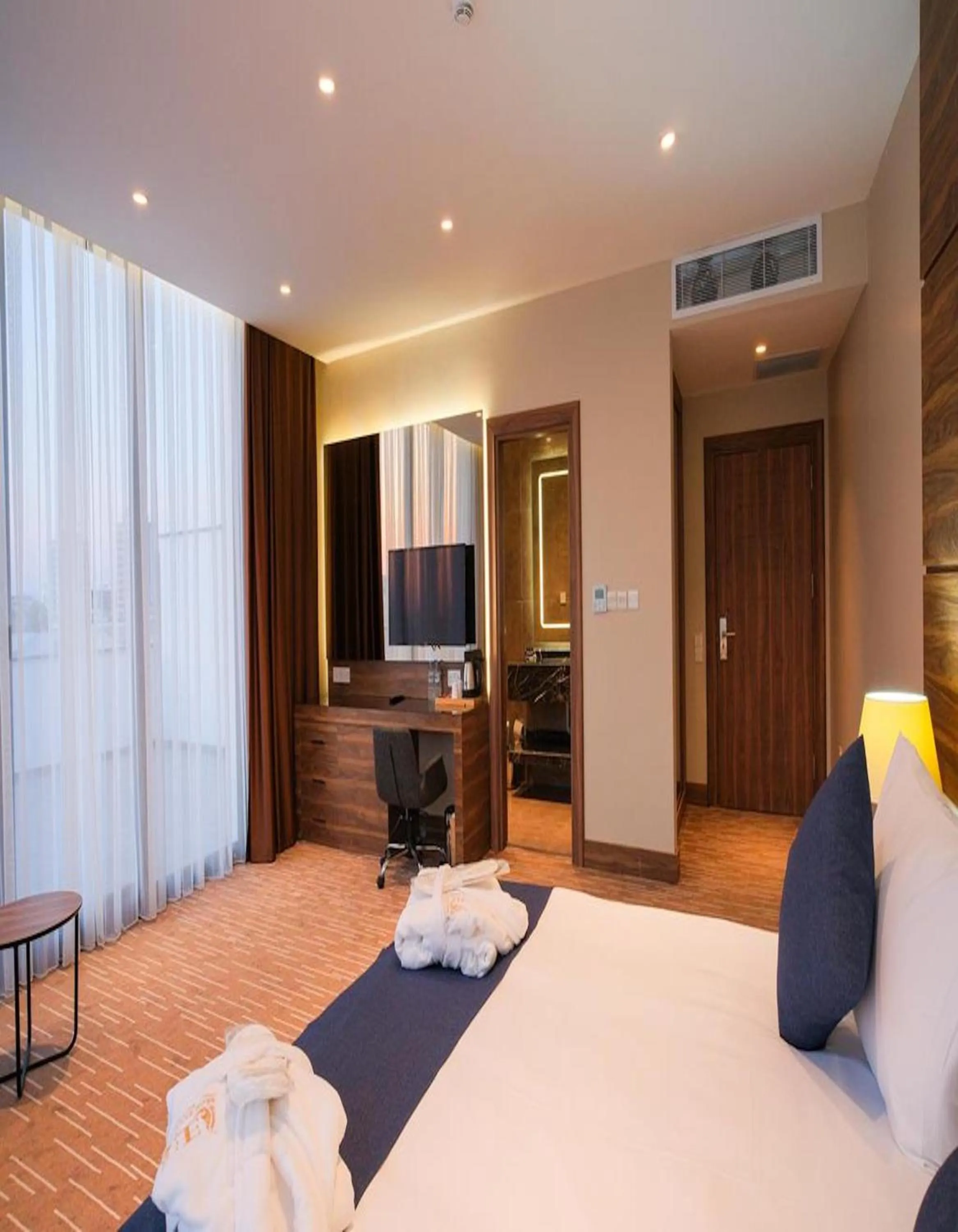 Bed in Ekor Elegance Hotel