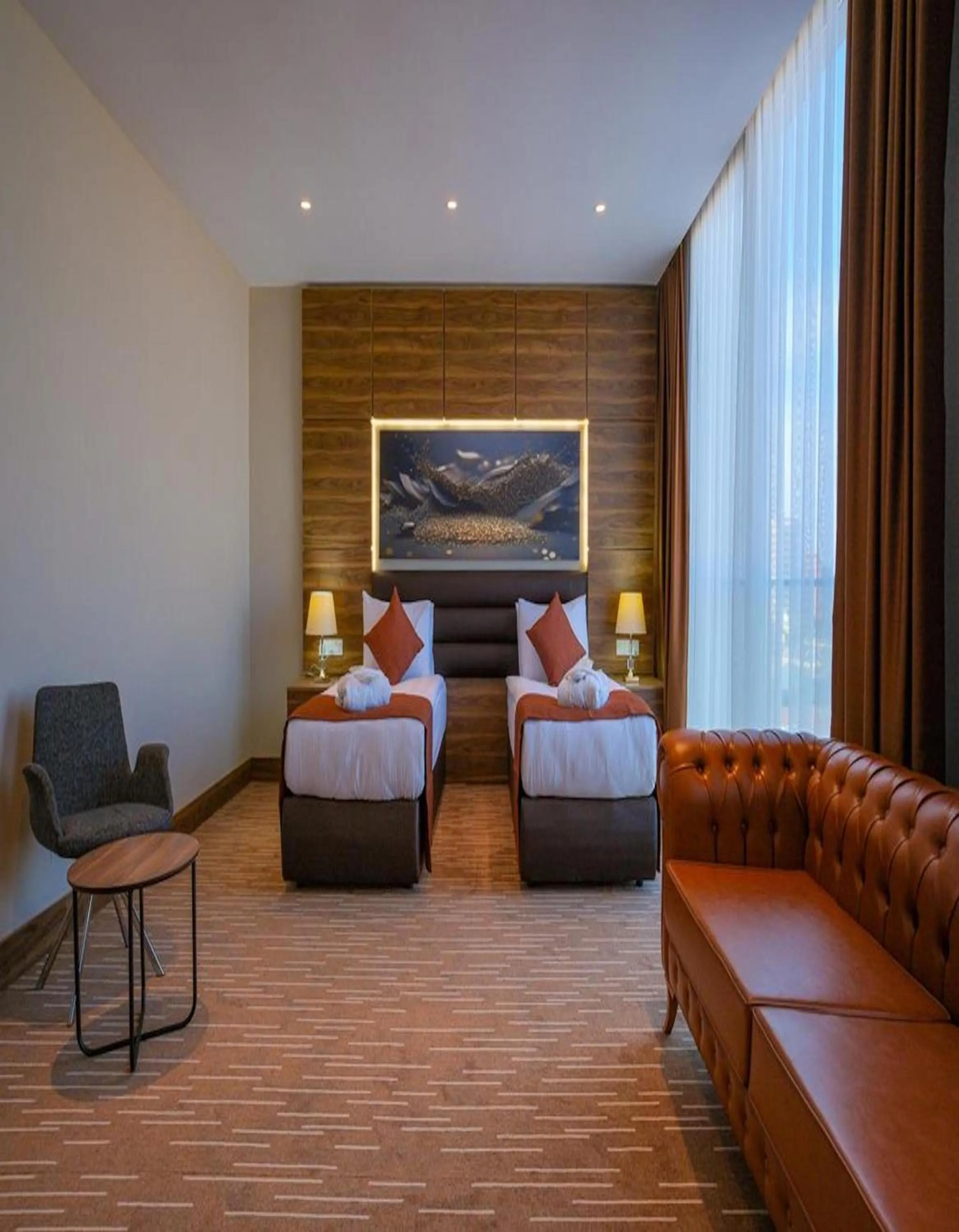 Bed in Ekor Elegance Hotel