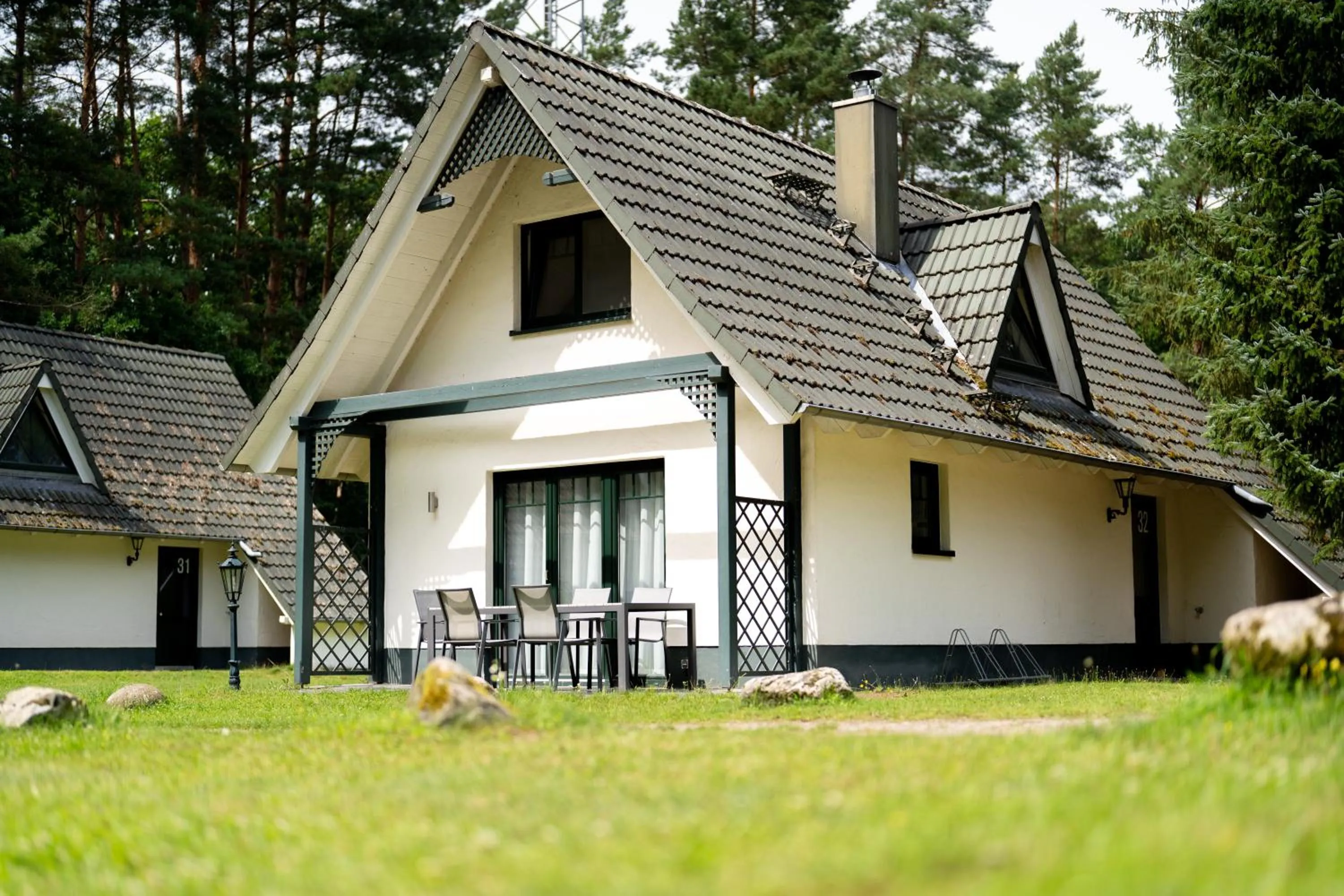 Balcony/Terrace in Van der Valk Naturresort Drewitz