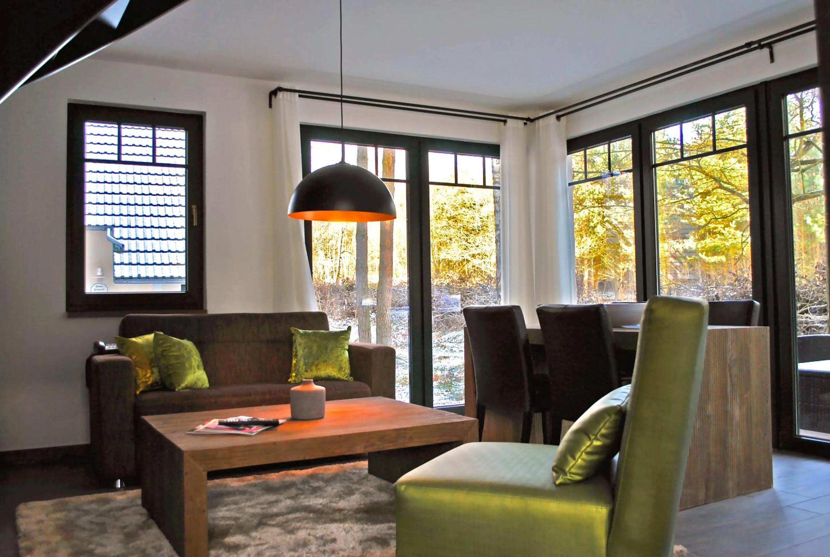Living room in Van der Valk Naturresort Drewitz