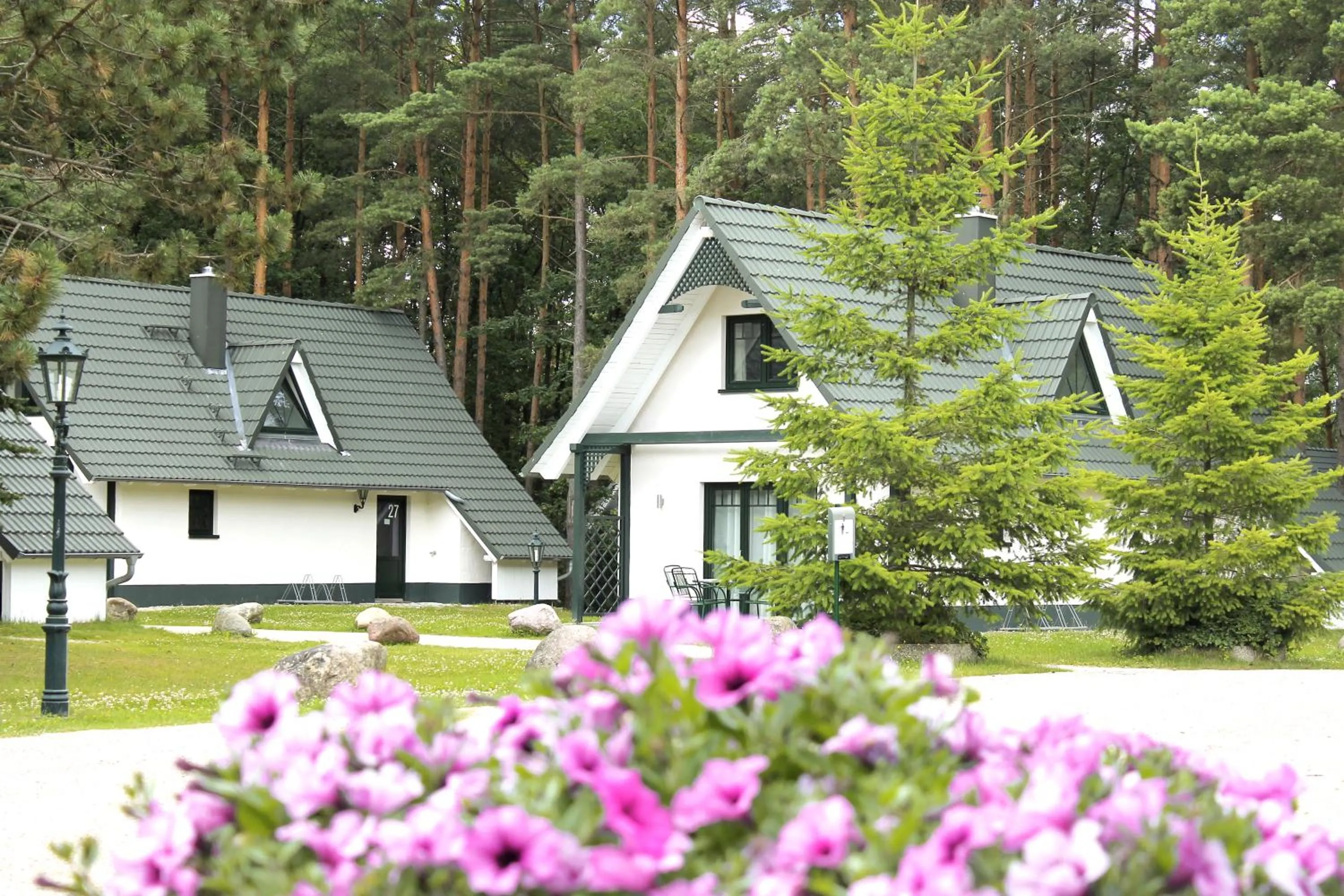 Balcony/Terrace in Van der Valk Naturresort Drewitz