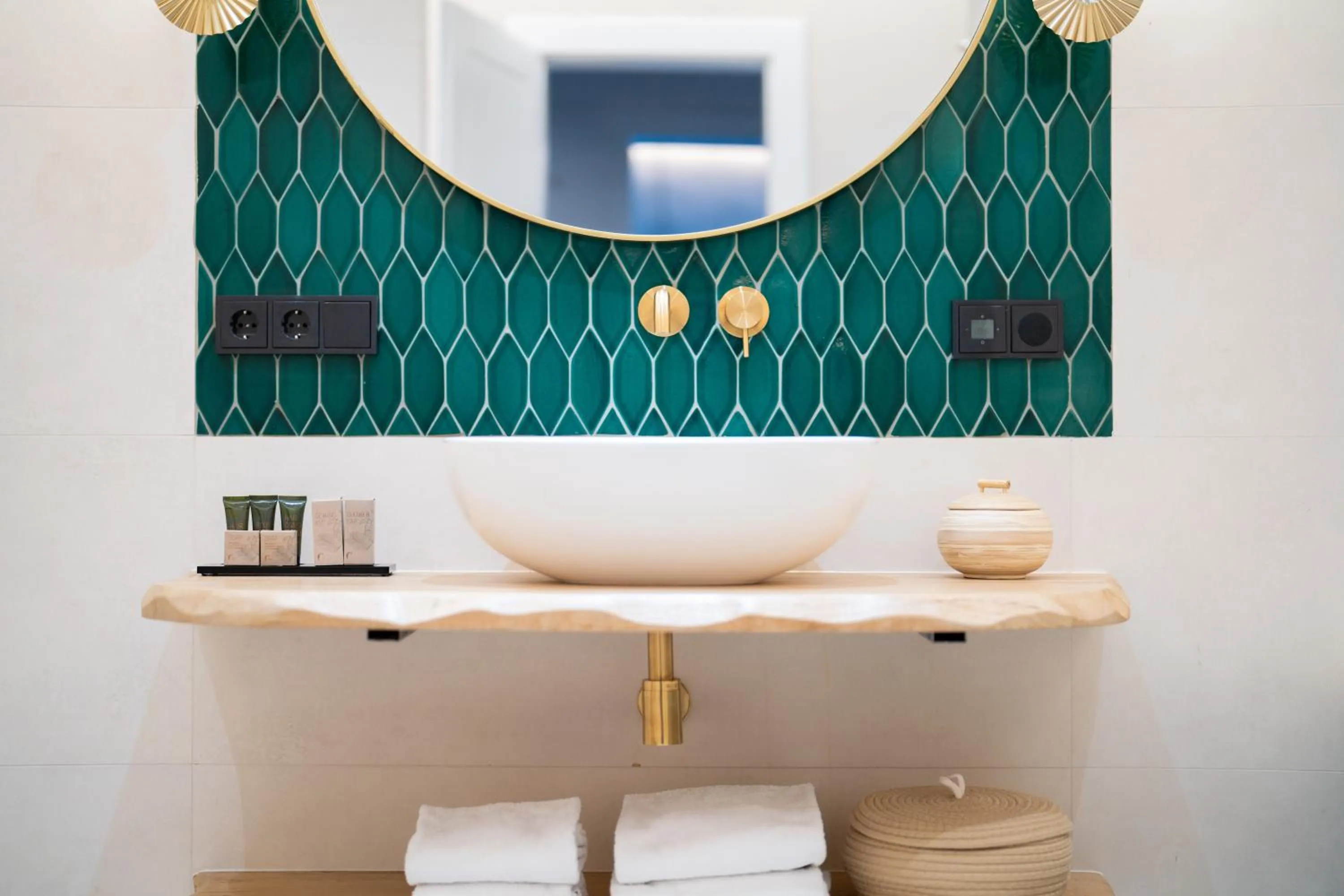 Bathroom in Van der Valk Naturresort Drewitz