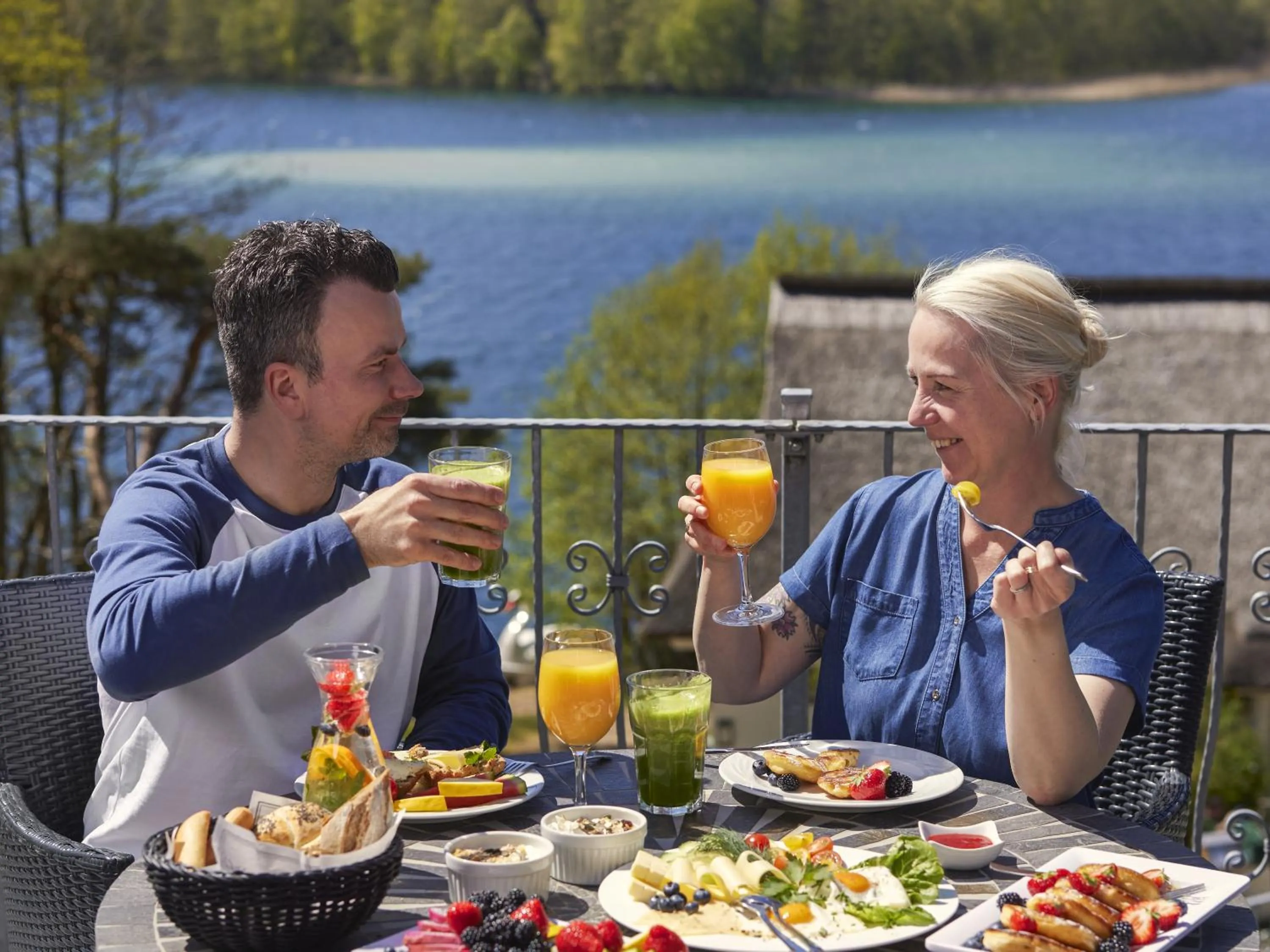 Restaurant/places to eat in Van der Valk Naturresort Drewitz