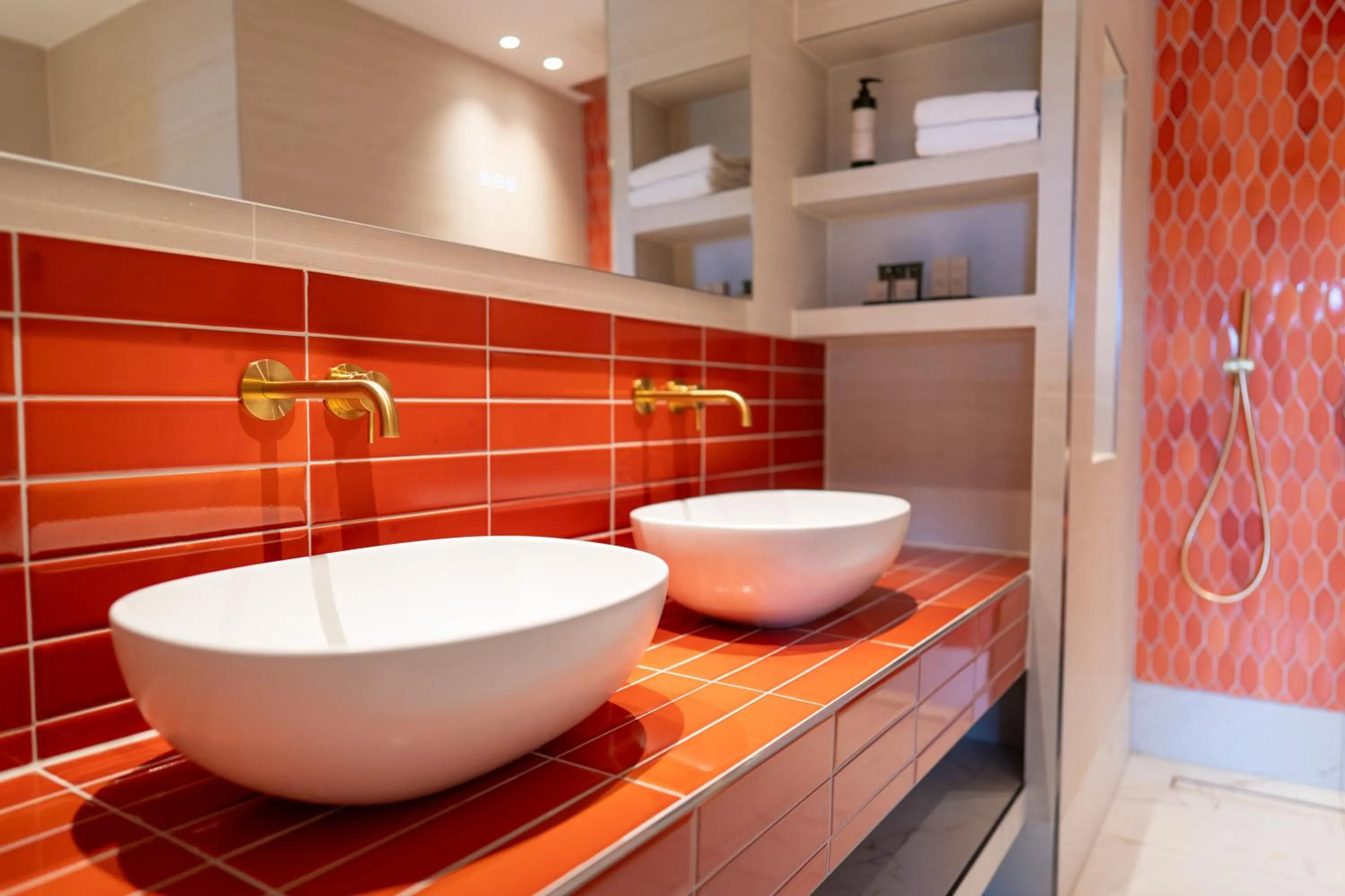 Bathroom in Van der Valk Naturresort Drewitz