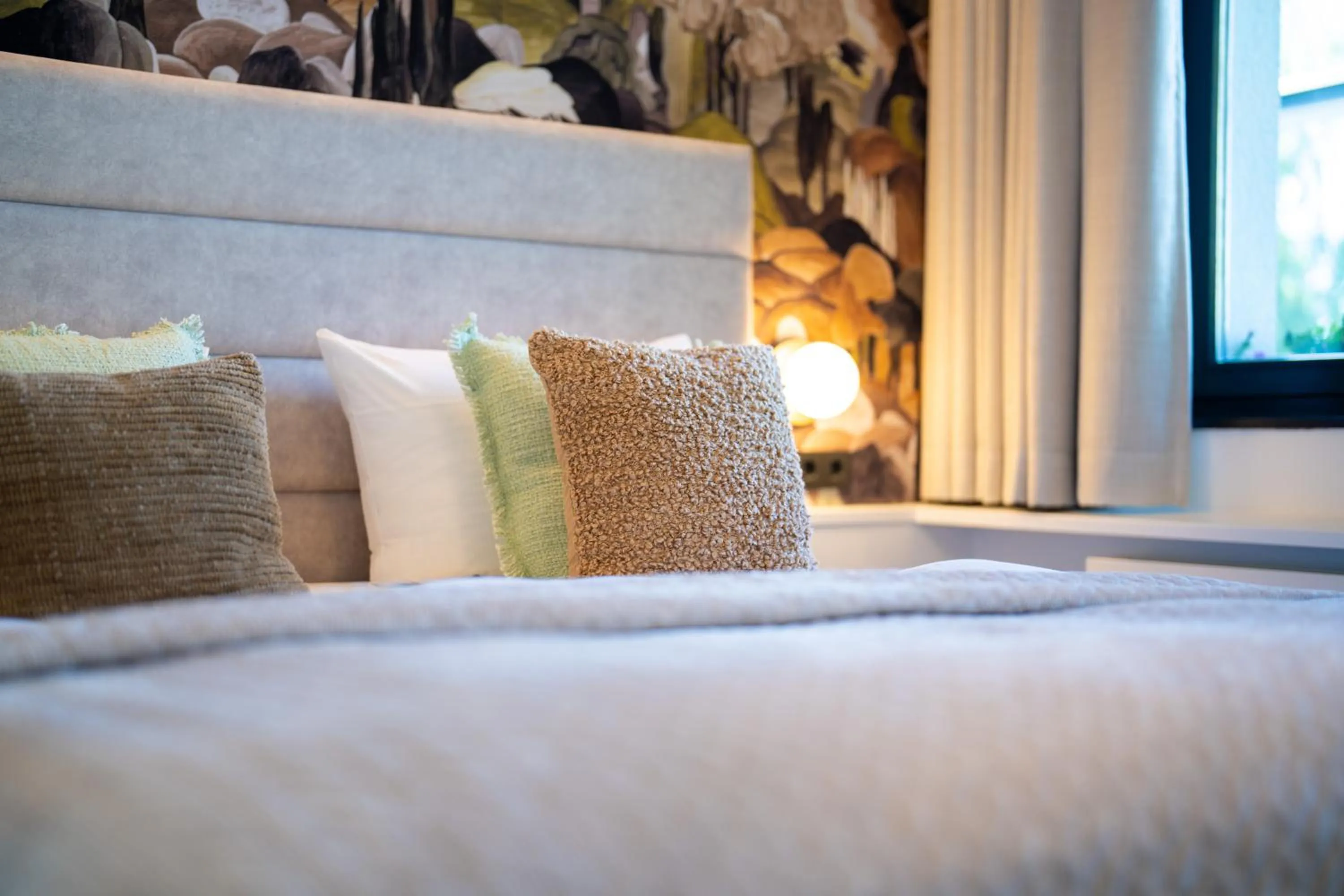 Bed in Van der Valk Naturresort Drewitz