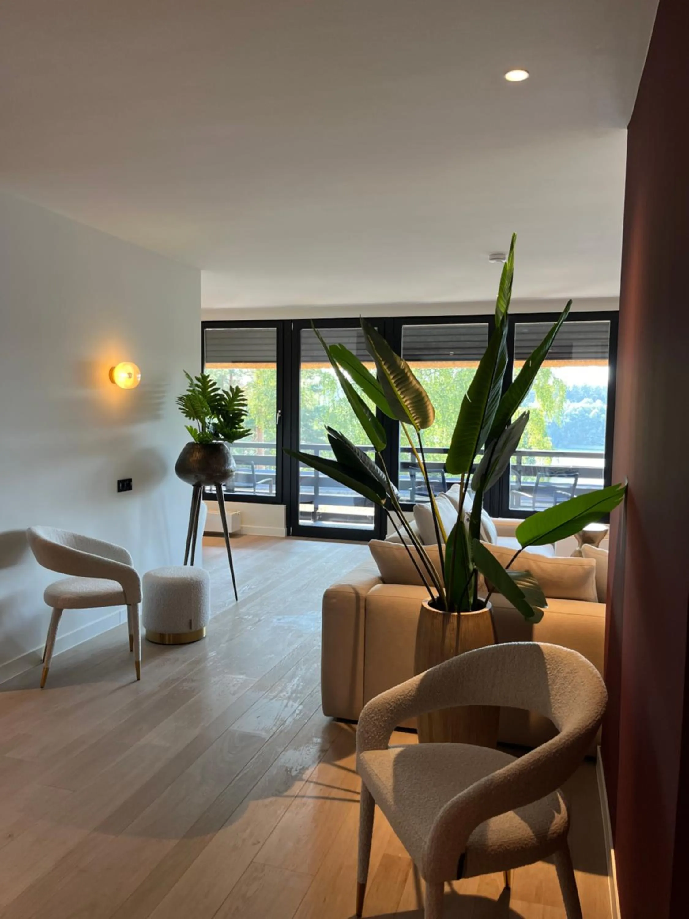 Living room in Van der Valk Naturresort Drewitz