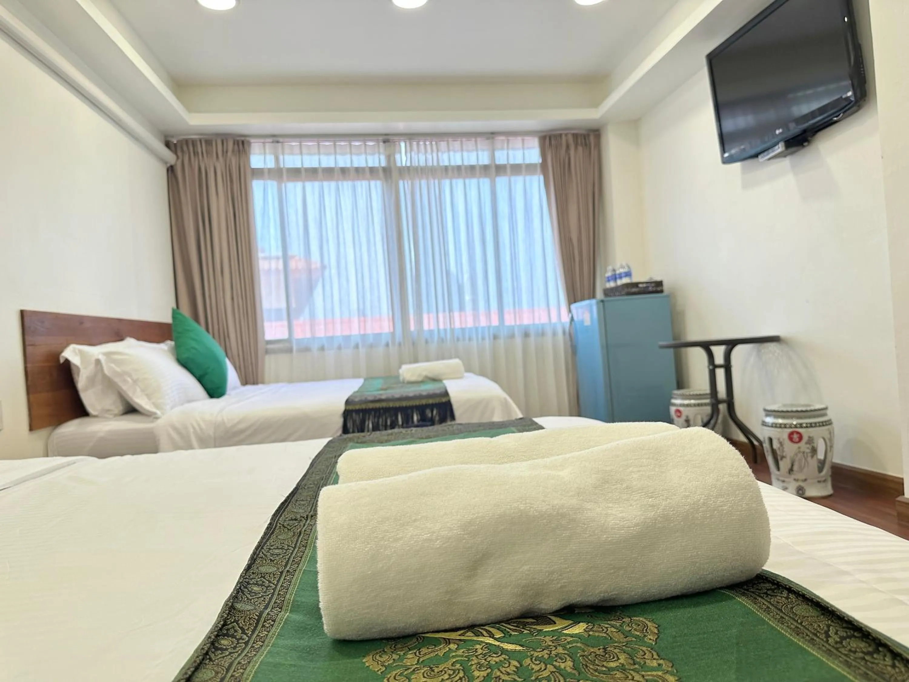 Bed in Longzhu Guesthouse