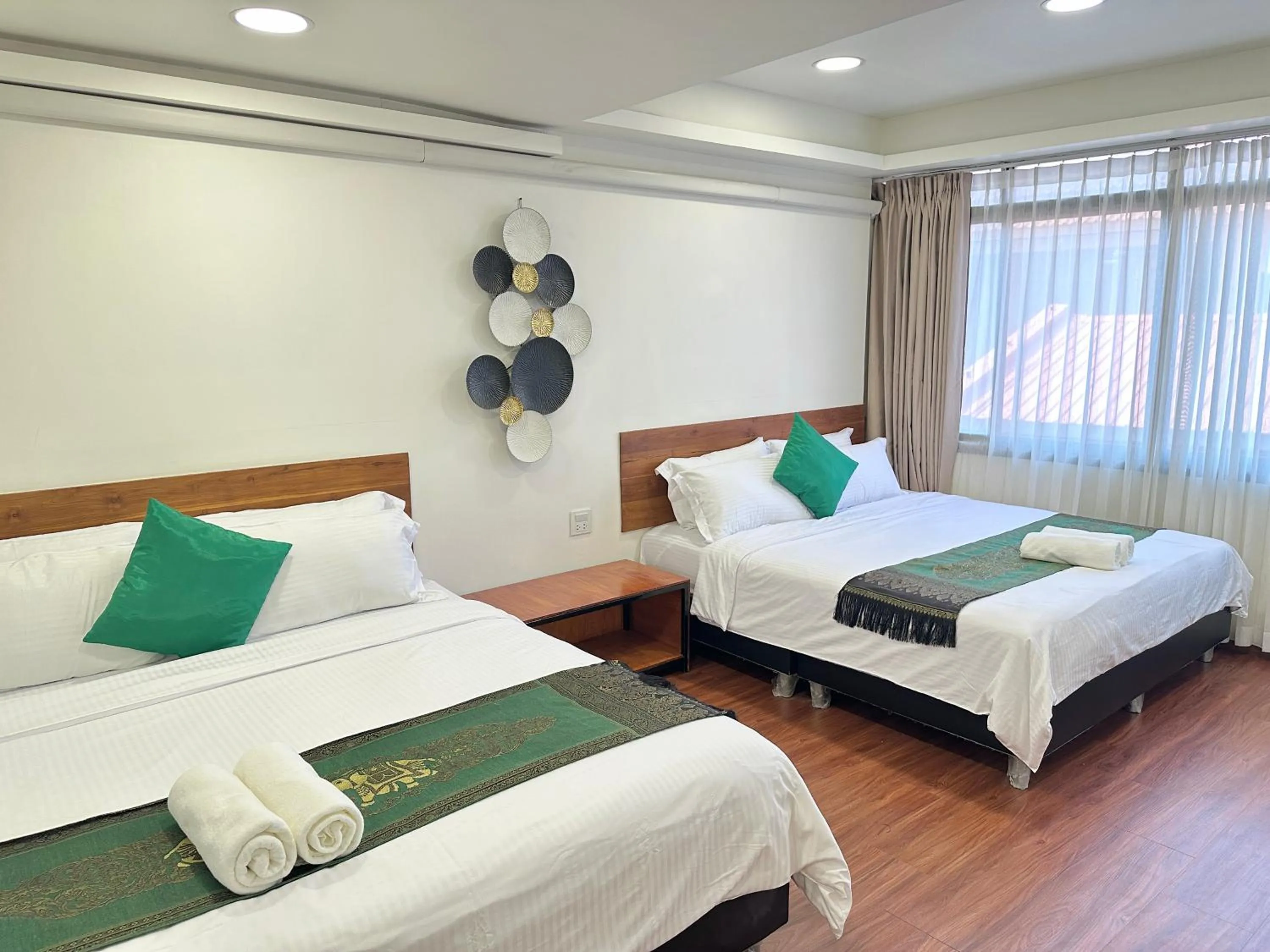 Bed in Longzhu Guesthouse