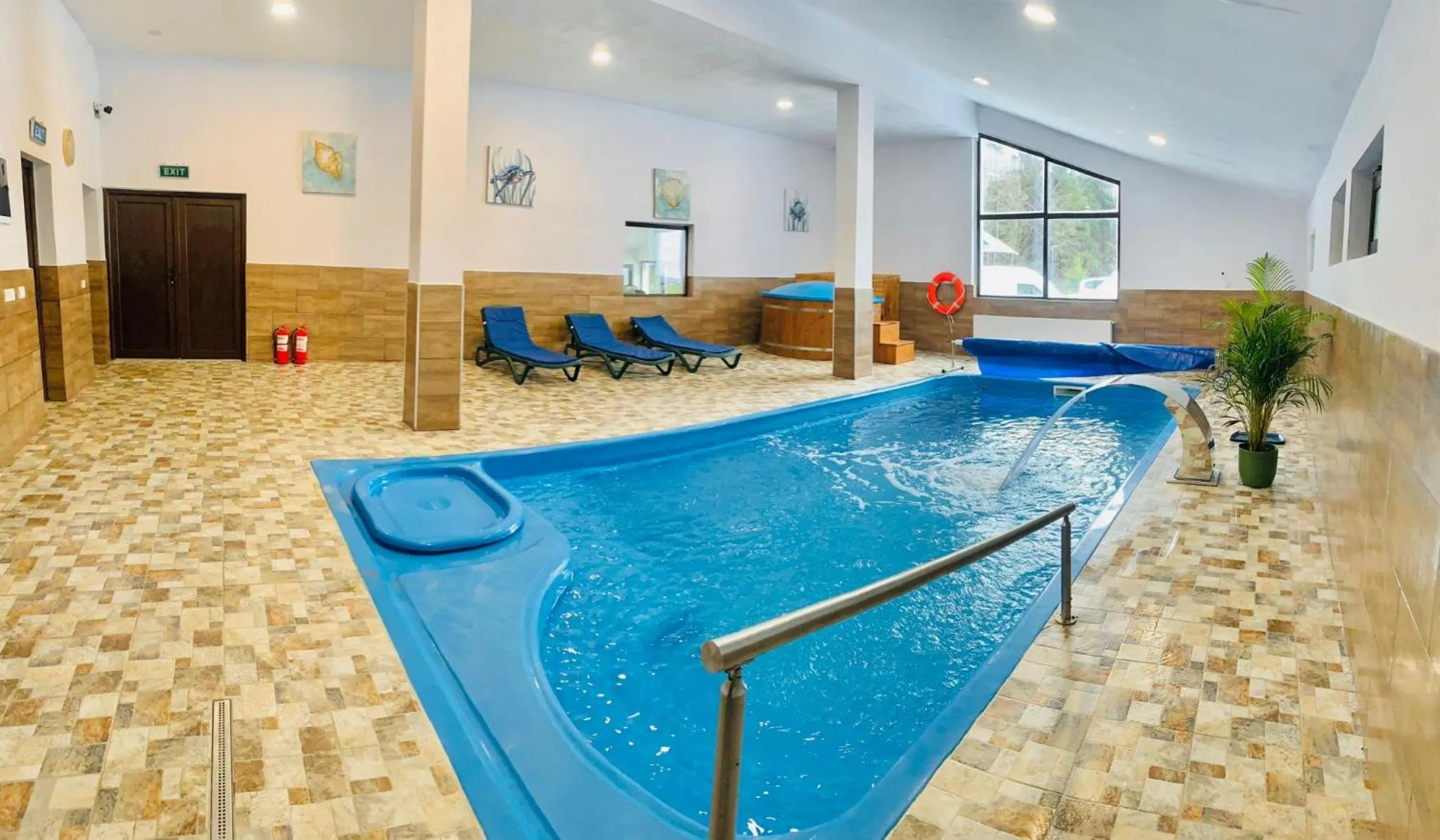 Spa and wellness centre/facilities in Cerbul Chalét Accommodation & Wellness