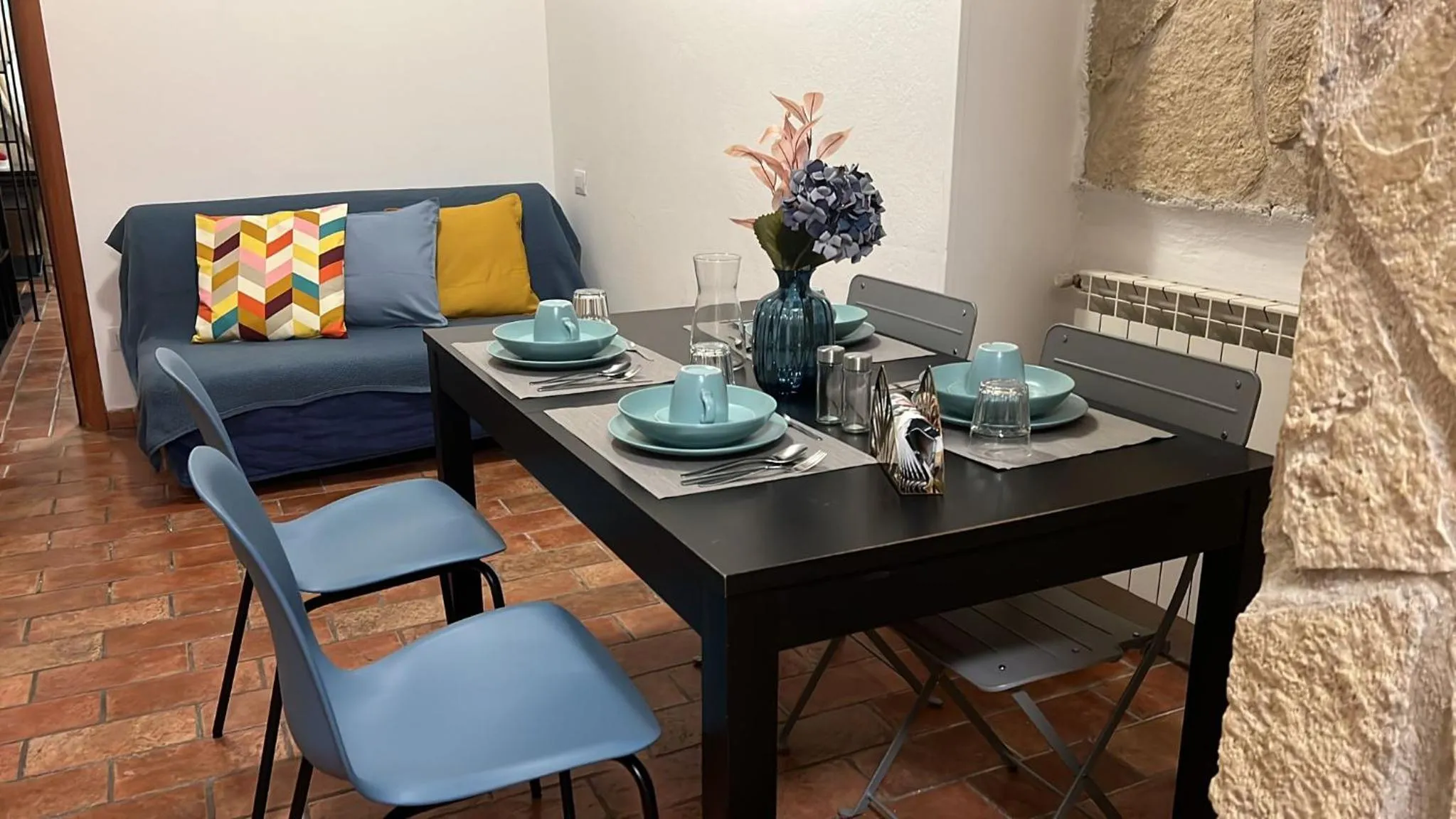 Living room in Cowsin House