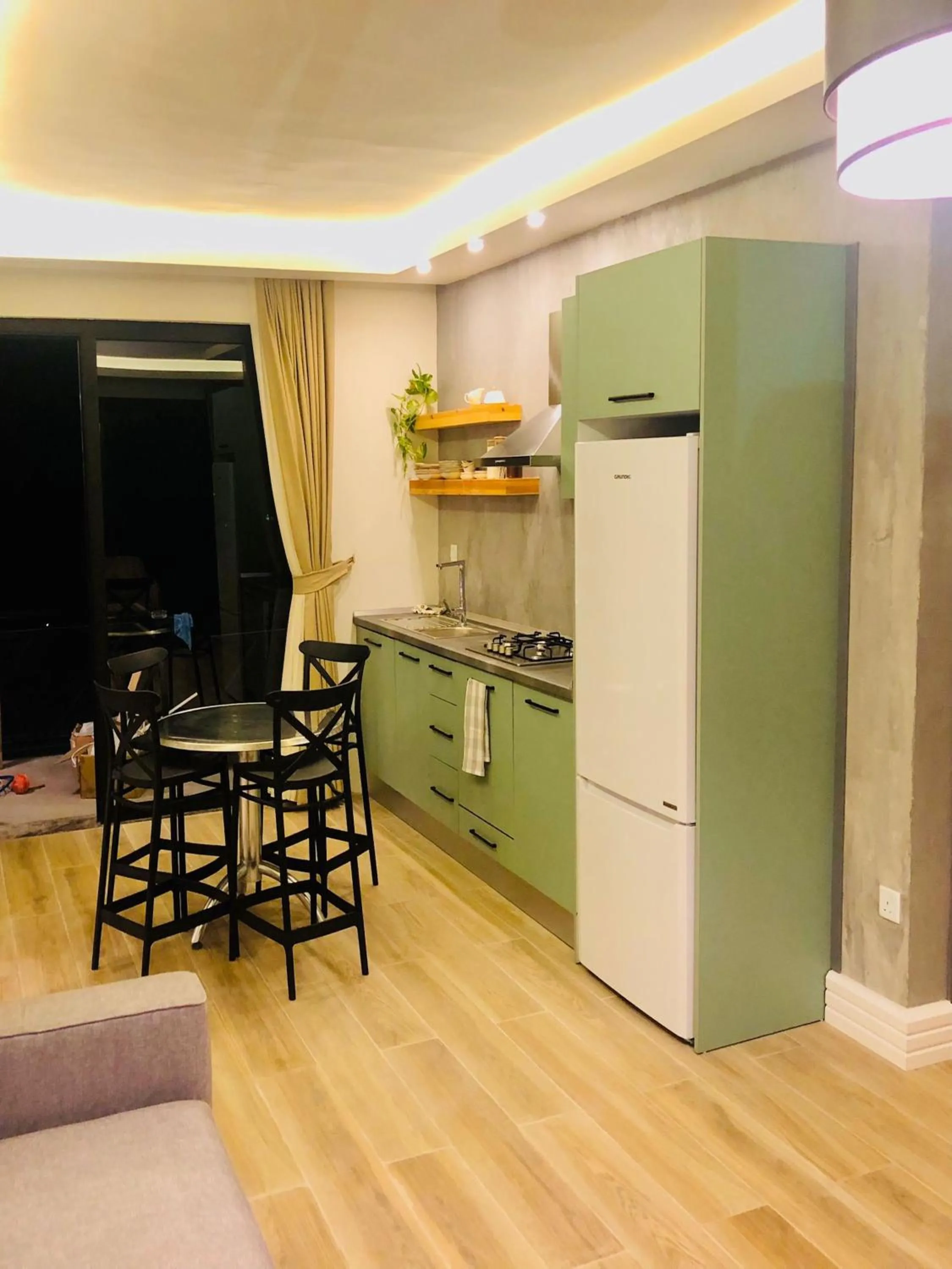 Kitchen or kitchenette in Bohemian Residence