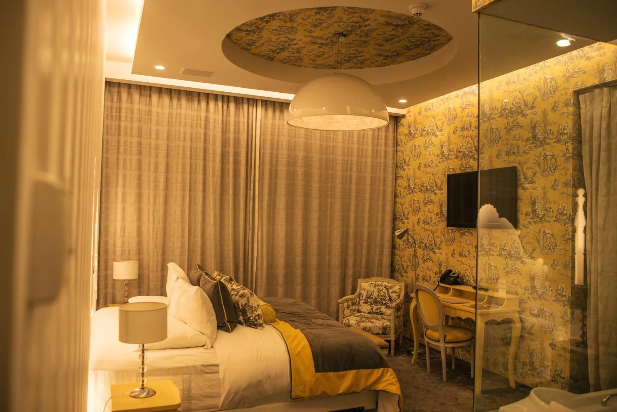 Photo of the whole room in The Hip Hotel Santiago