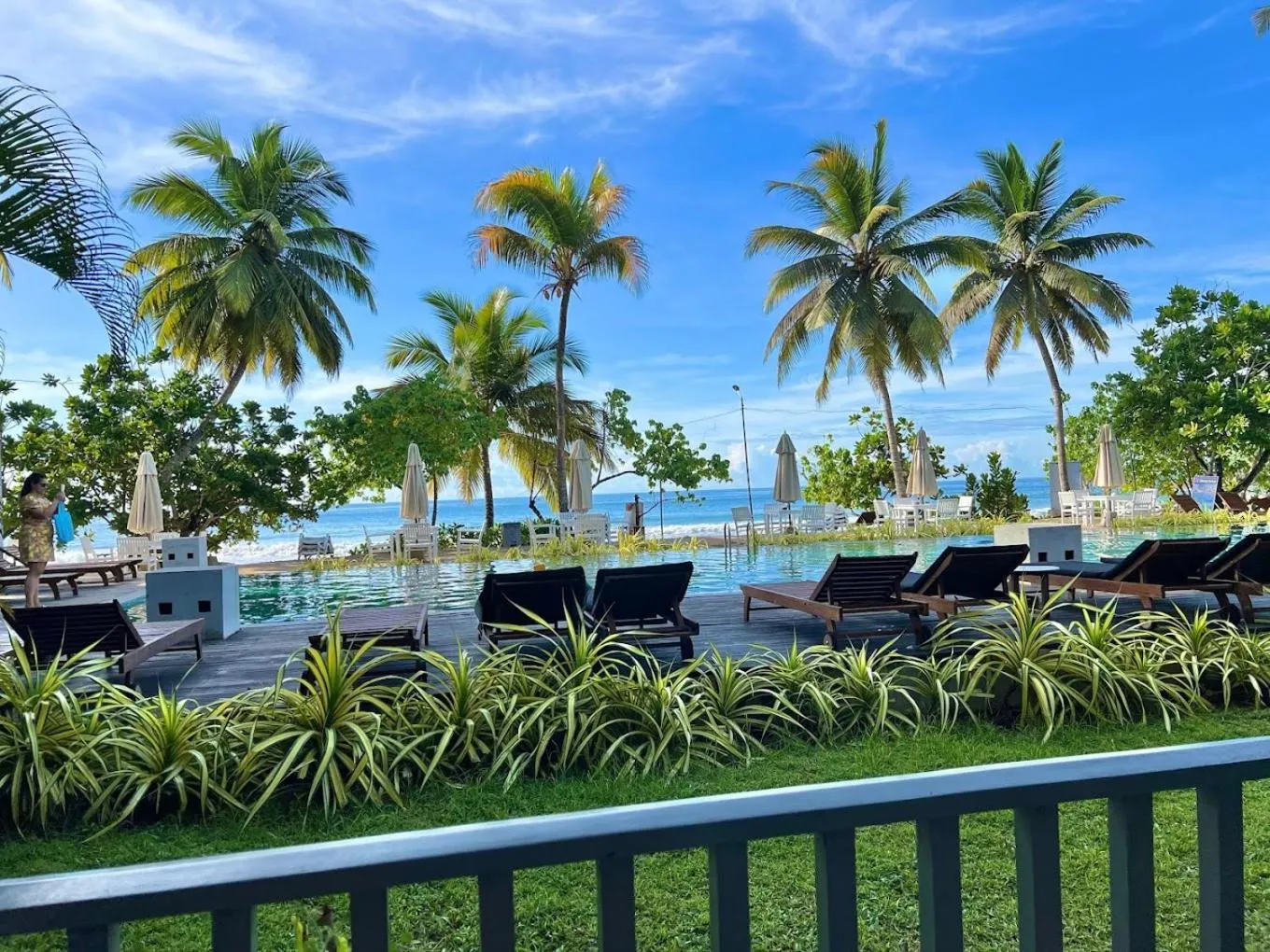 Swimming pool in Paradise Beach Club