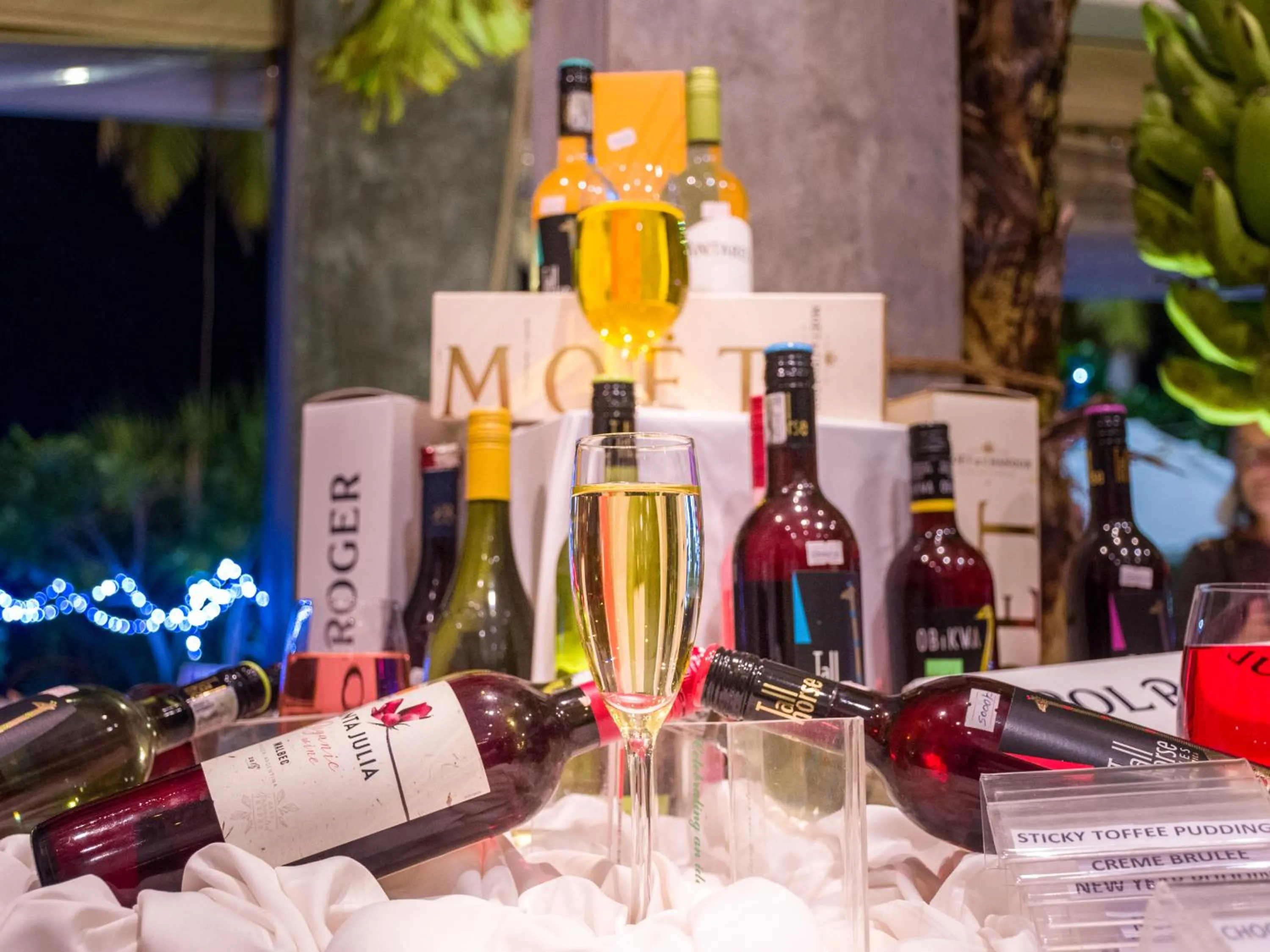 Alcoholic drinks in Paradise Beach Club