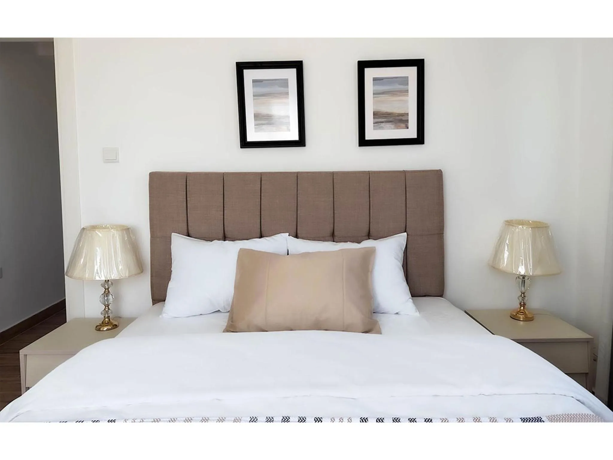 Bed in The Diamond Hidden Suites