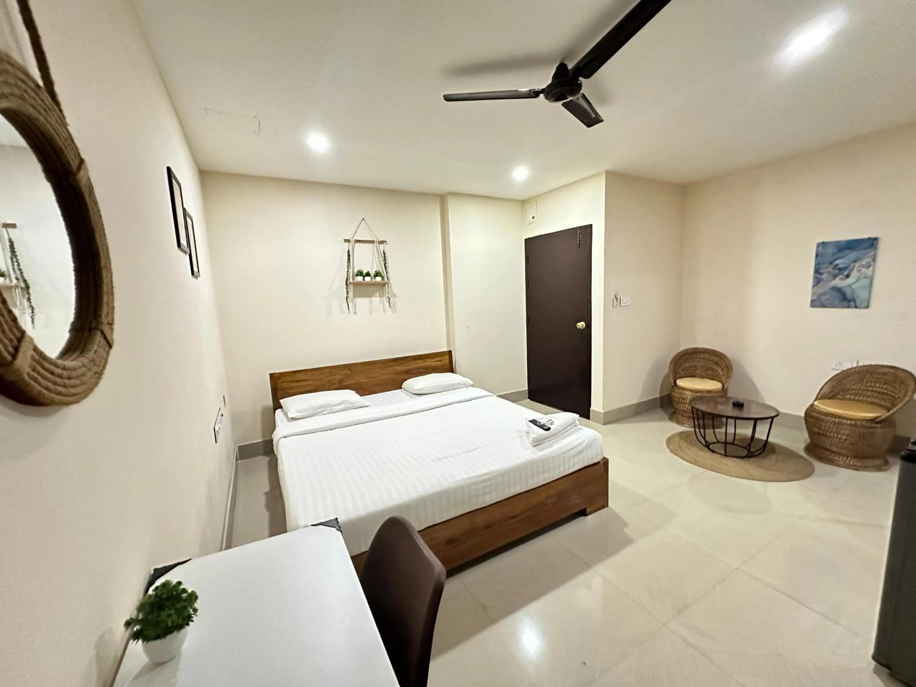 Bed in The Dew Drop Hotel