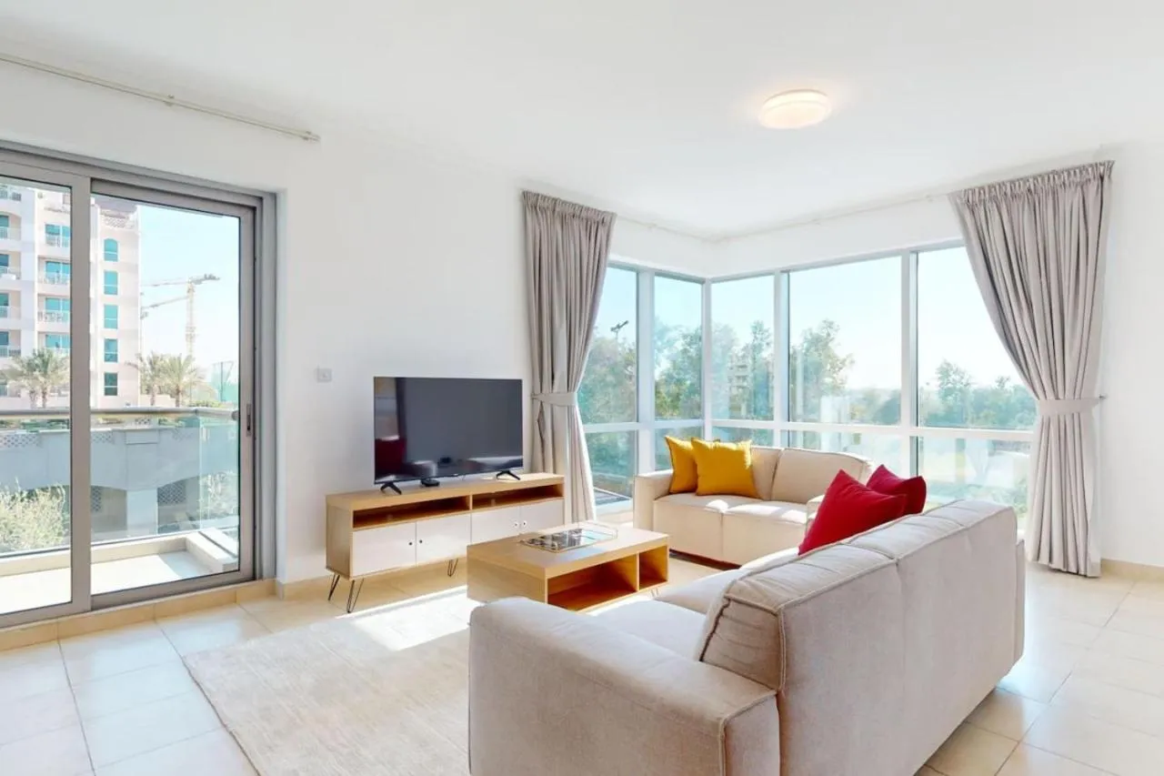 Living room in The Fairways - Calm Two Bedroom