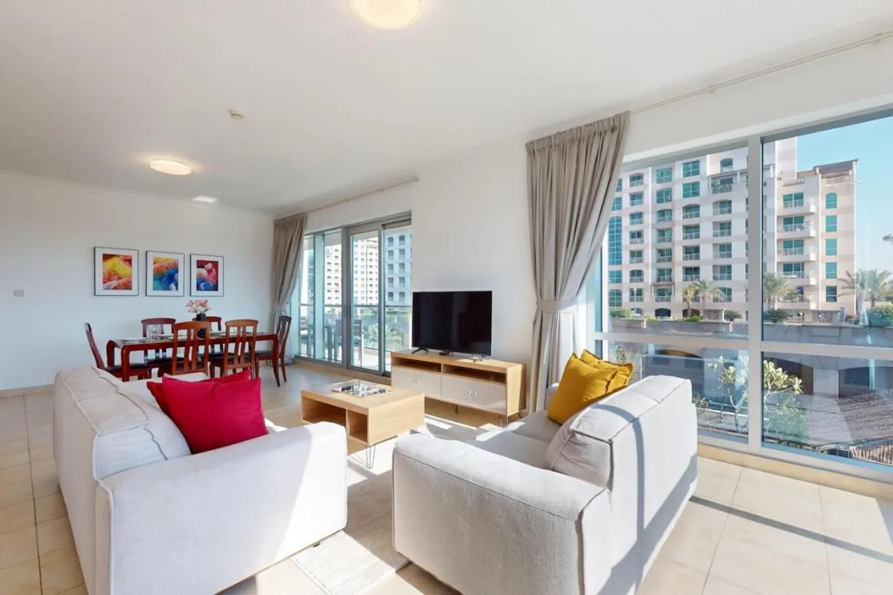 Living room in The Fairways - Calm Two Bedroom