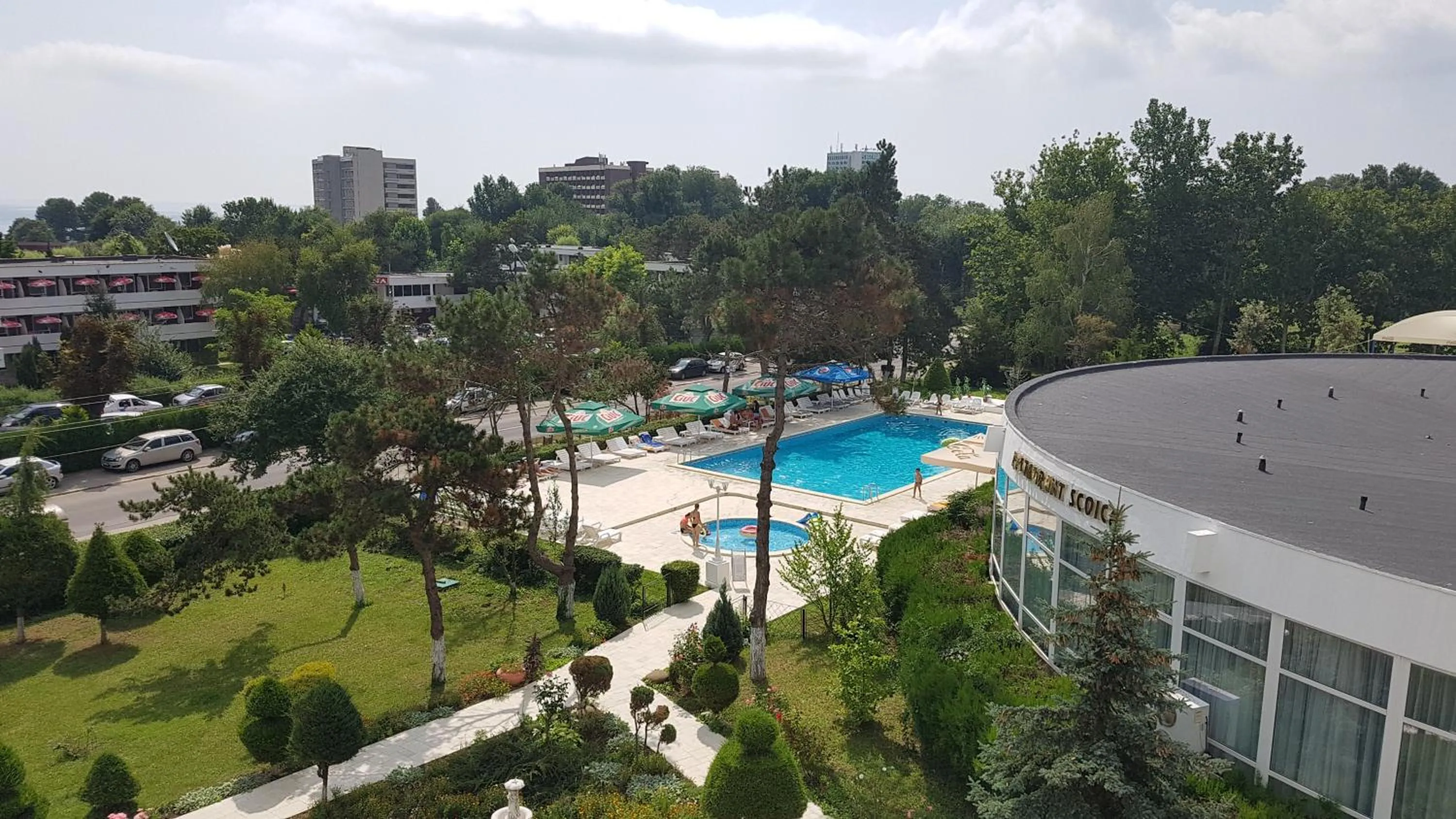 Swimming pool in Hotel Scoica