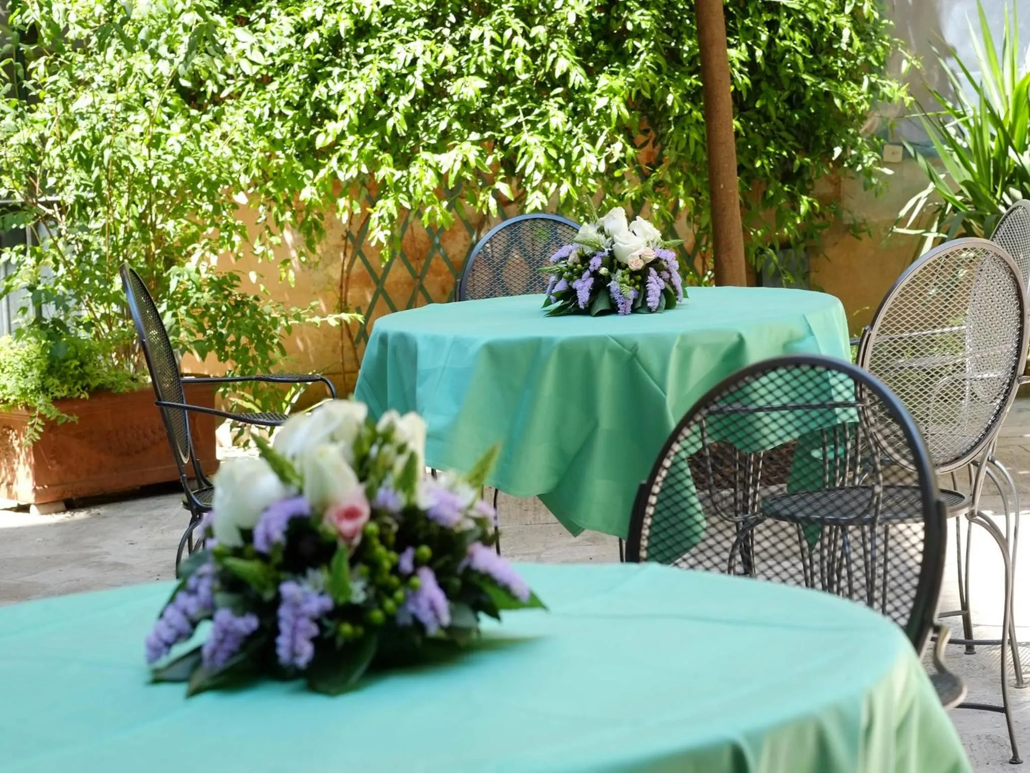 Garden in Casa Di Santa Francesca Romana a Ponte Rotto