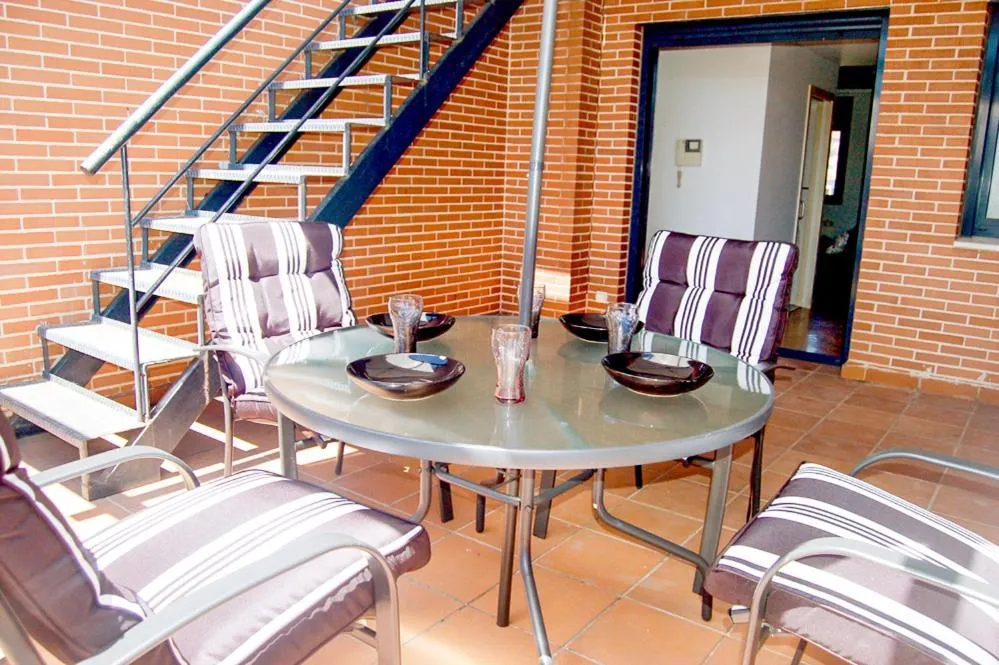 Balcony/Terrace in Apartamentos Cinco Rosas