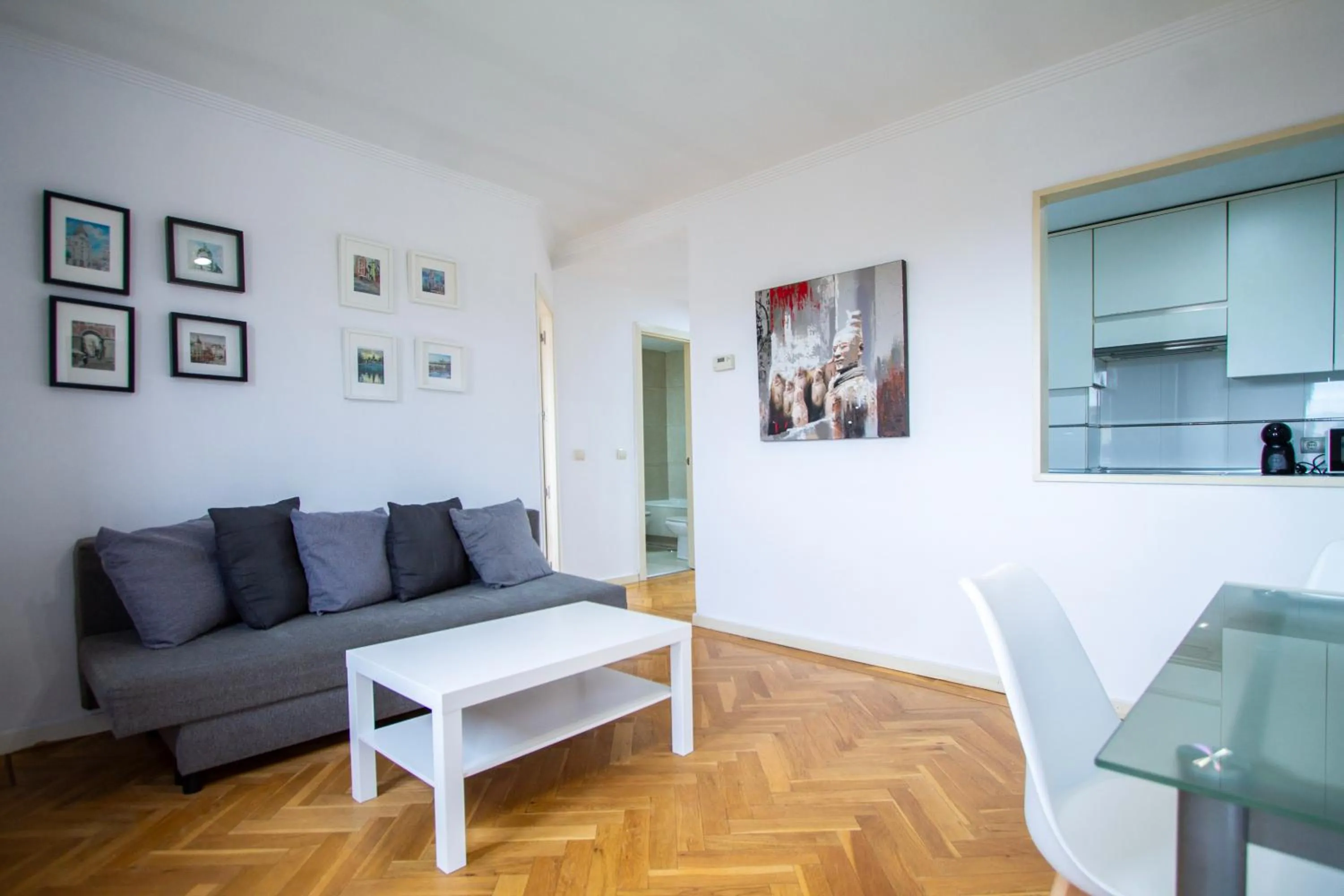Seating area in Apartamentos Cinco Rosas