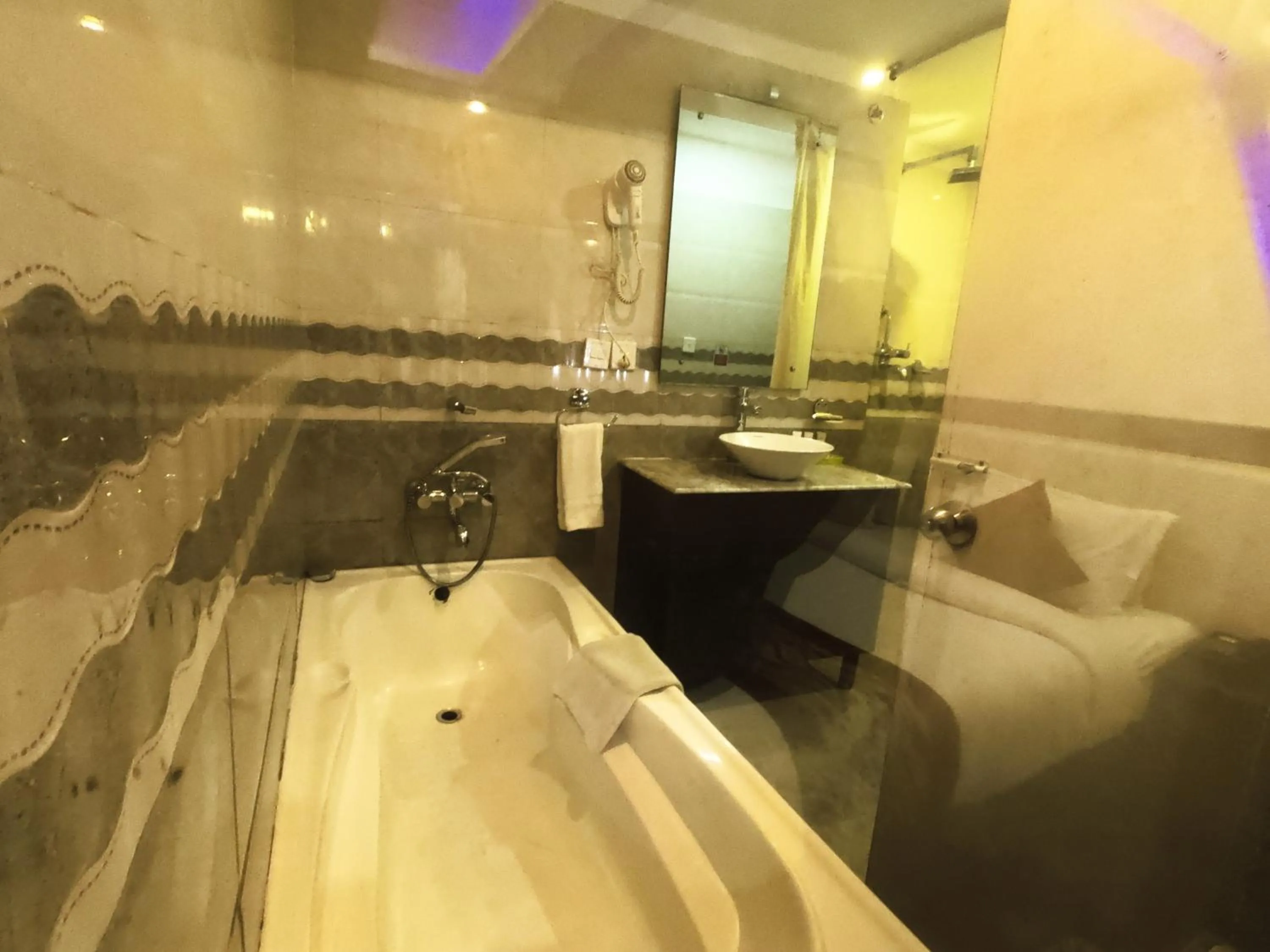 Bathroom in Avataar Kathmandu Hotel