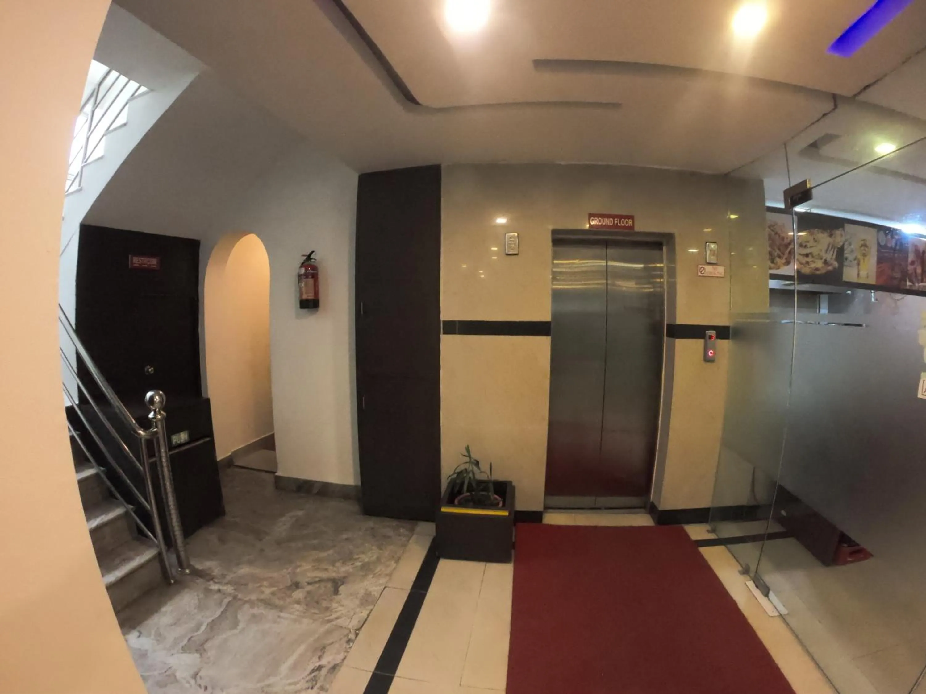 Decorative detail in Avataar Kathmandu Hotel