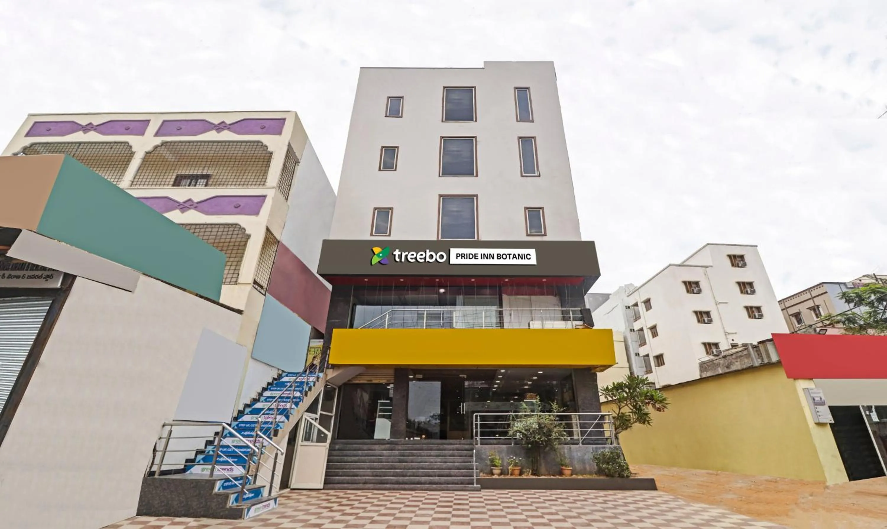 Property building in Treebo Pride Inn Botanica