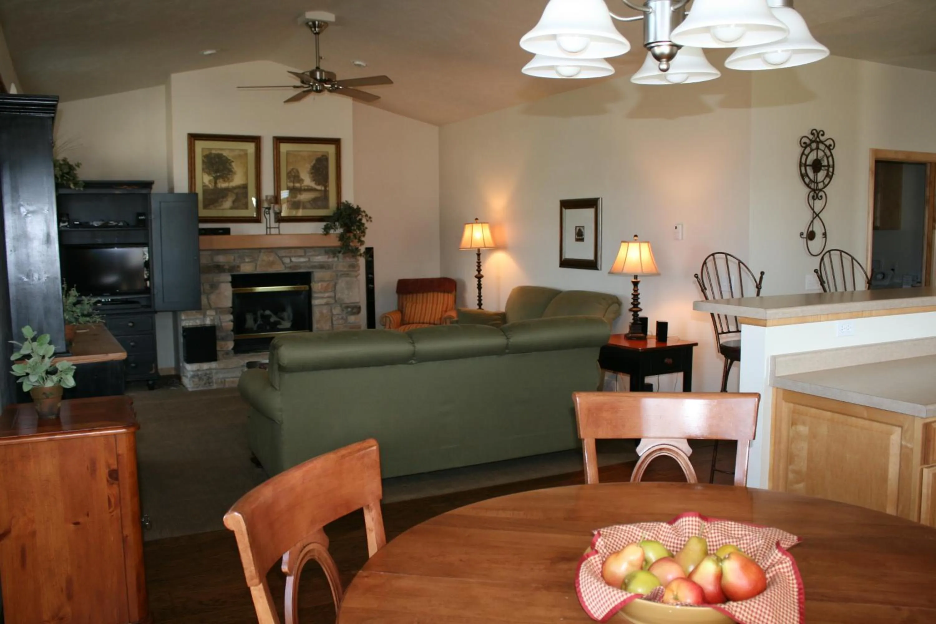 TV and multimedia in Birchwood Lodge