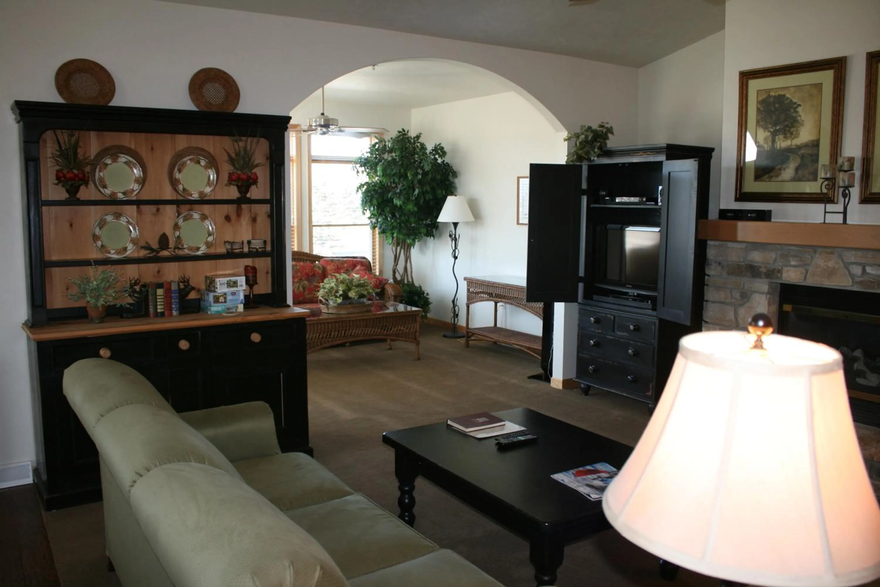 TV and multimedia in Birchwood Lodge