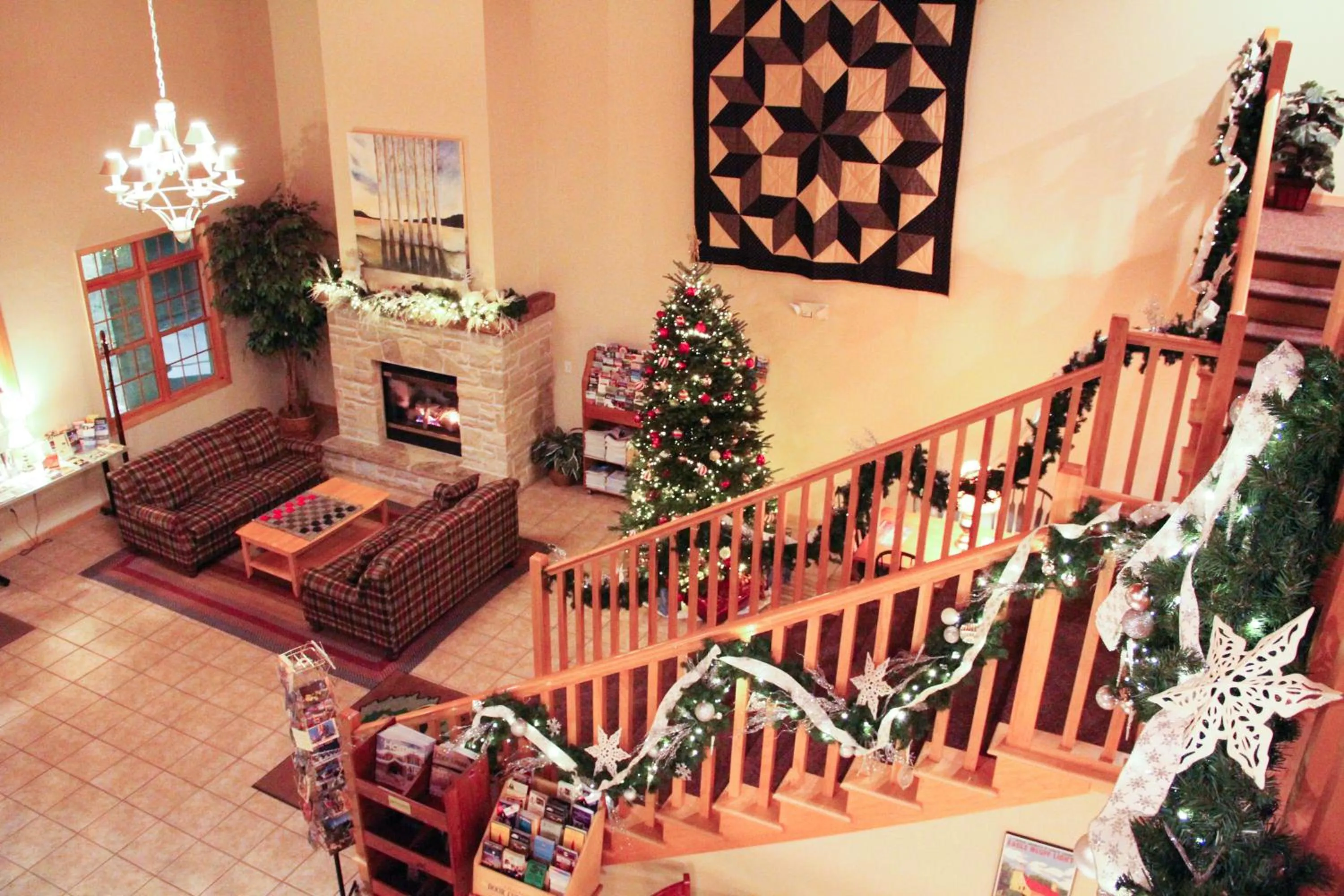 Lobby or reception in Birchwood Lodge