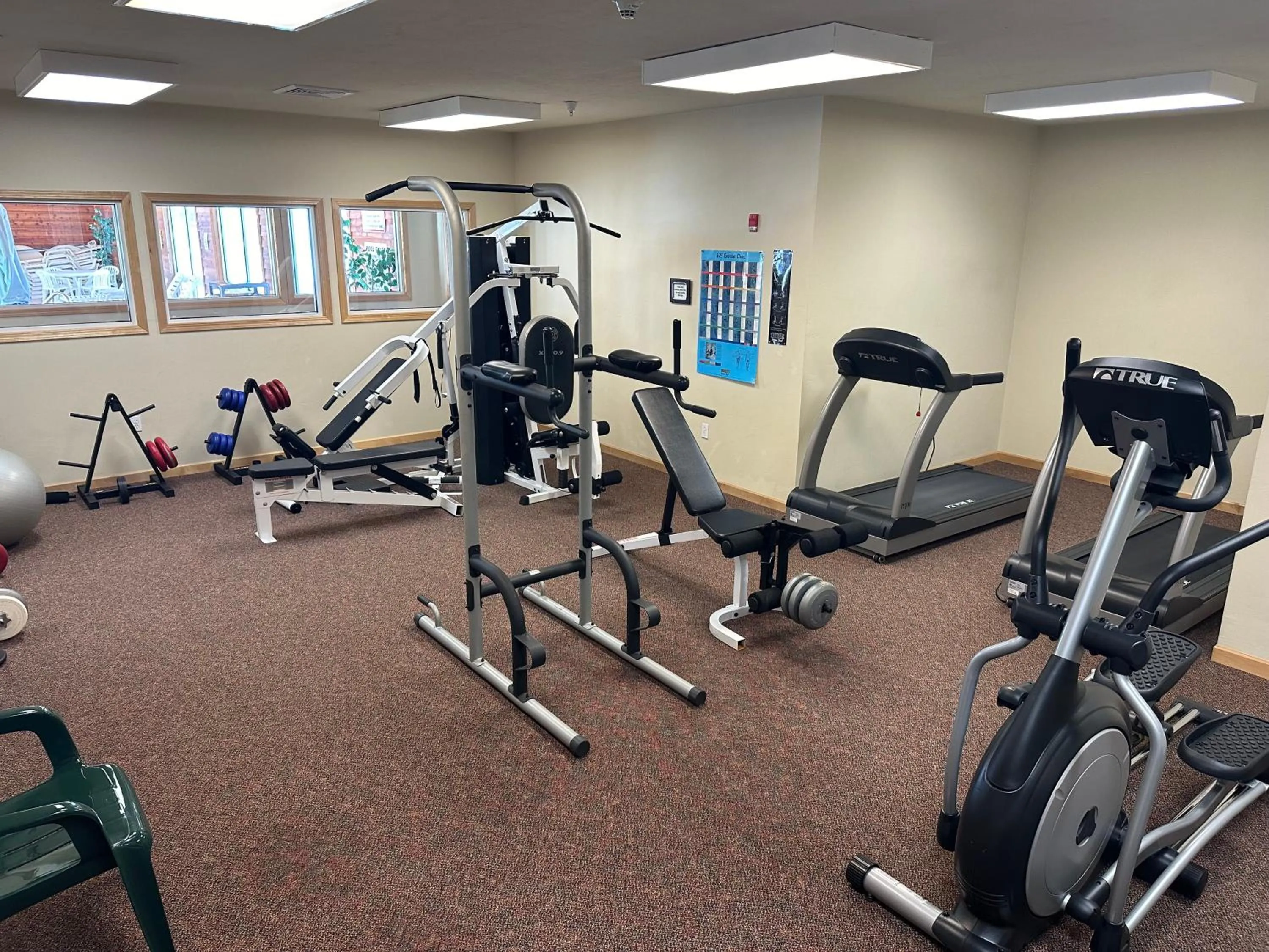 Fitness centre/facilities in Birchwood Lodge