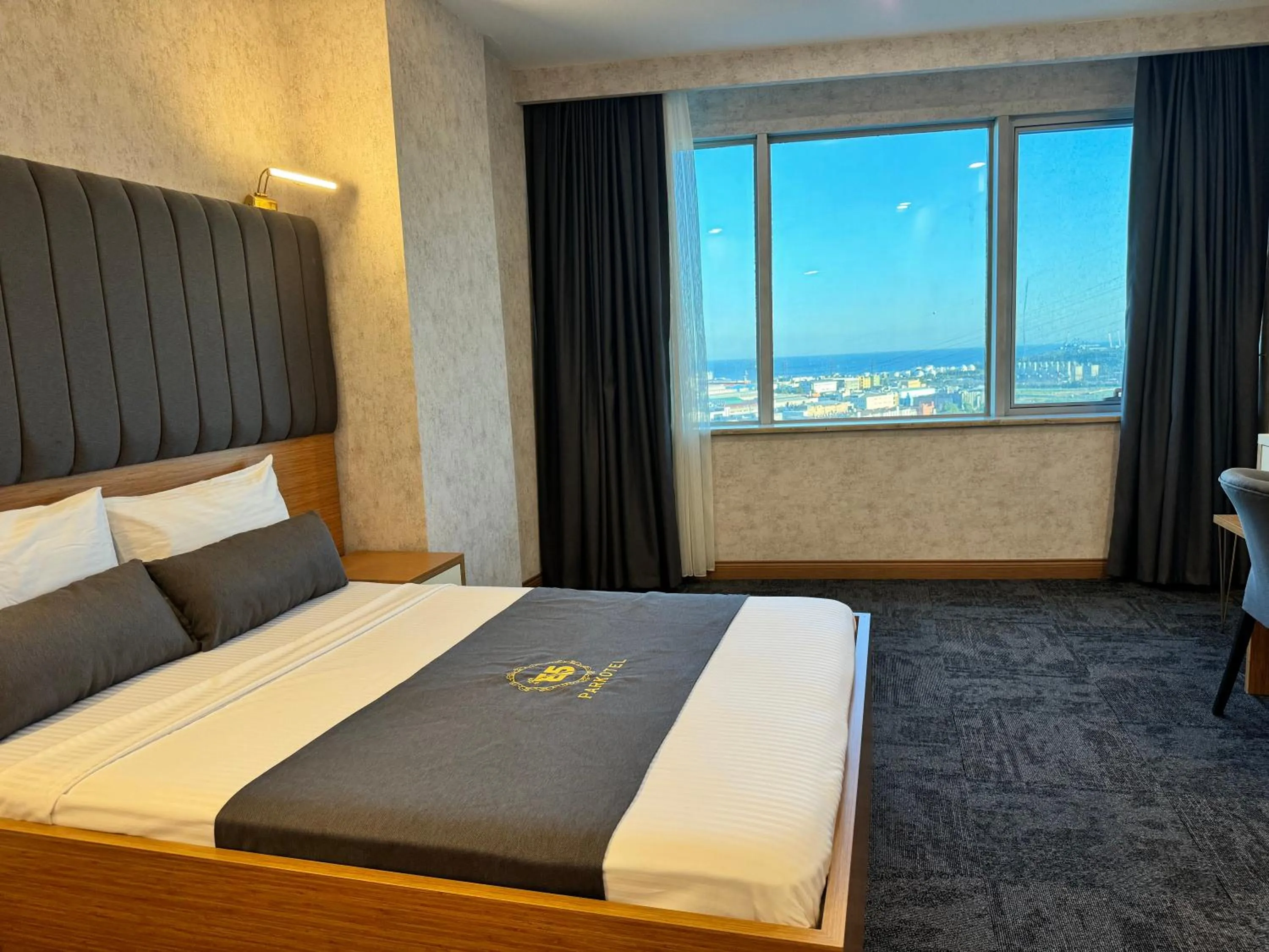 View (from property/room), Bed in E5 PARK OTEL