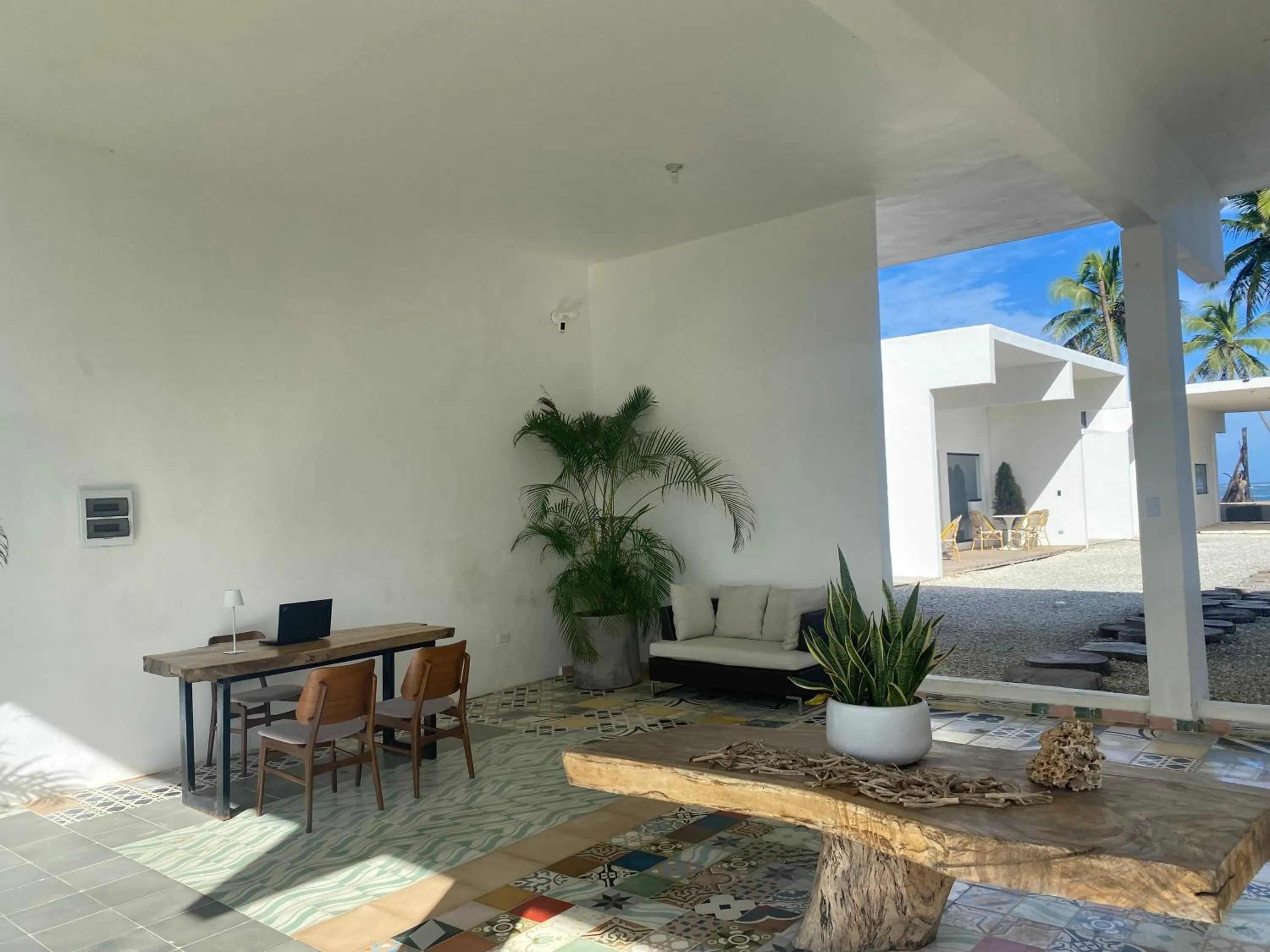 Lobby or reception in The Palm Bay Club Lodge