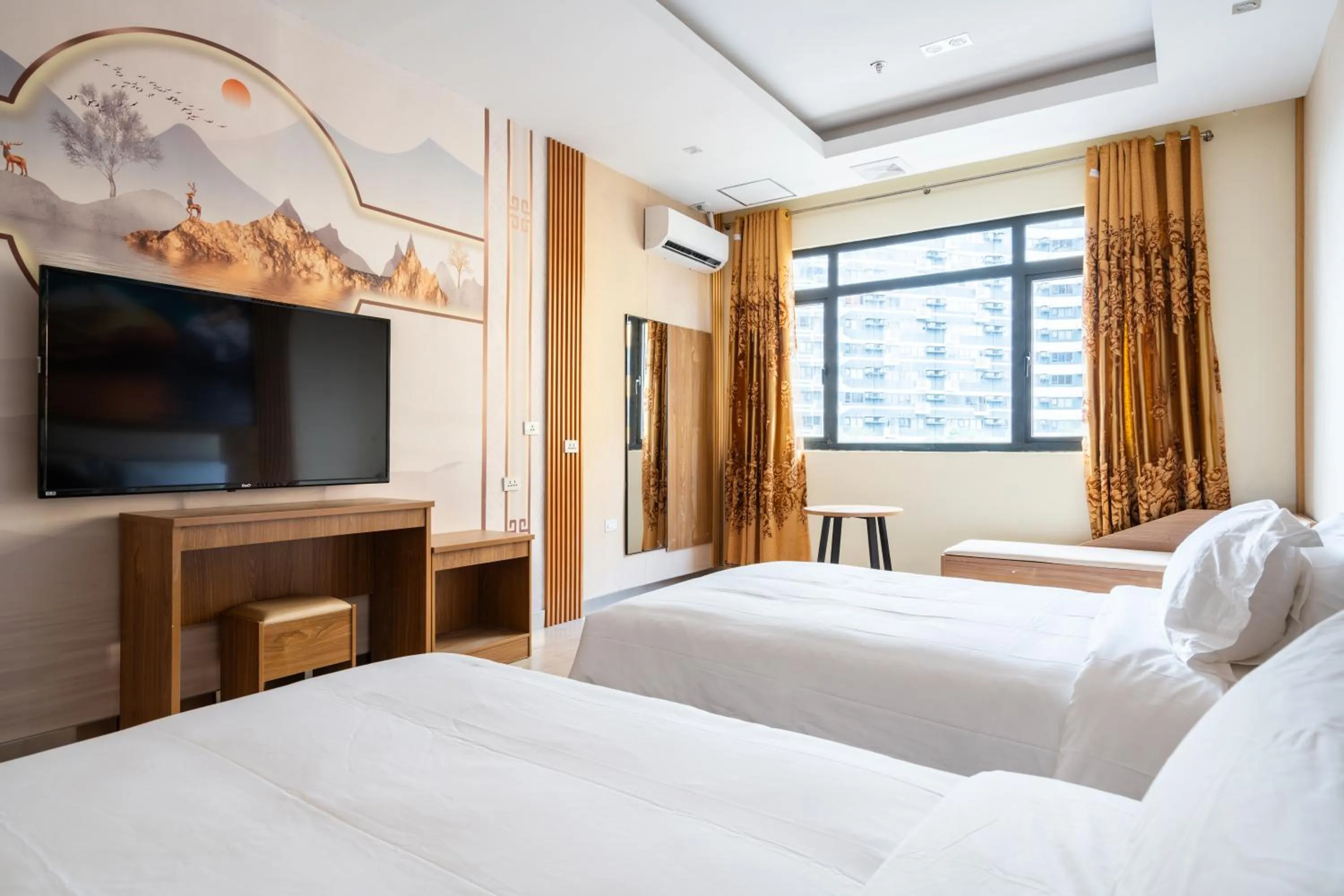 Bed in Home me Hotel Makati