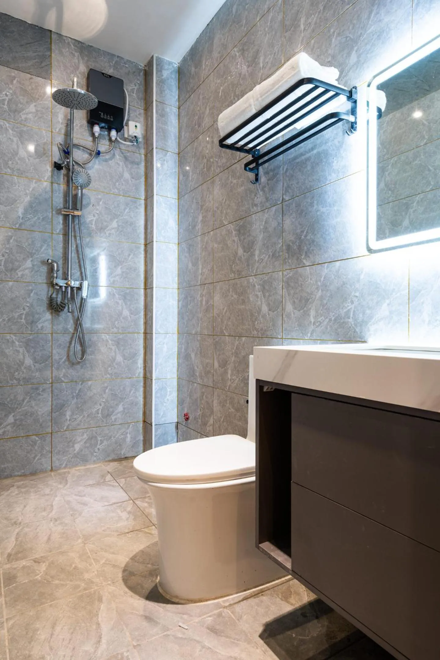 Bathroom in Home me Hotel Makati