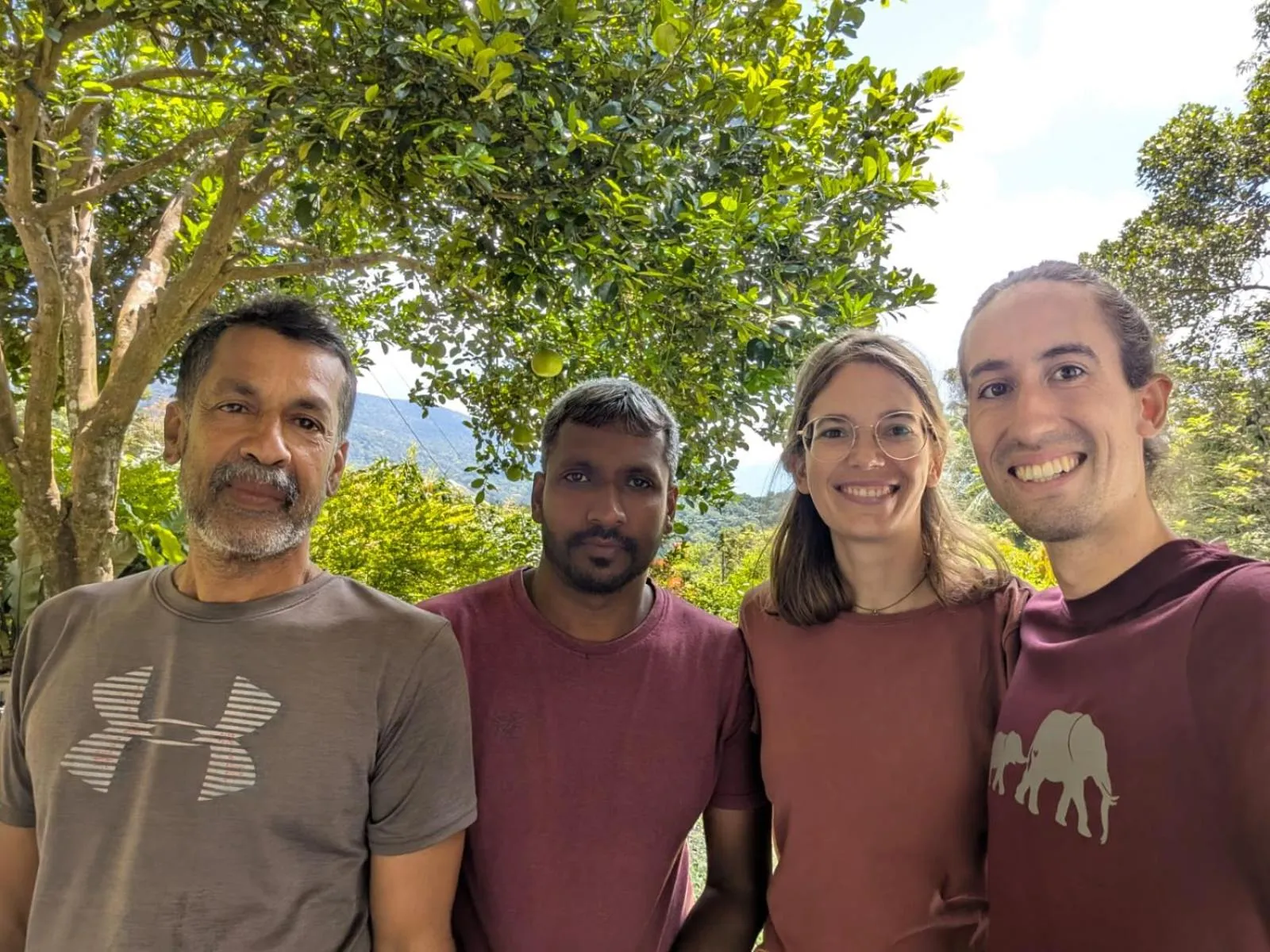 group of guests in Knuckles Range Bungalow