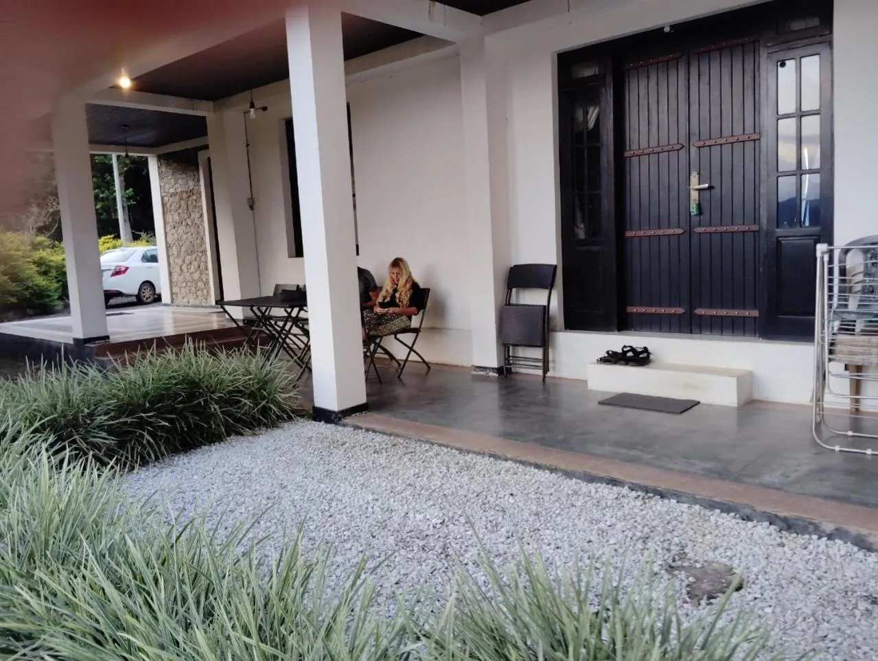 Seating area in Knuckles Range Bungalow