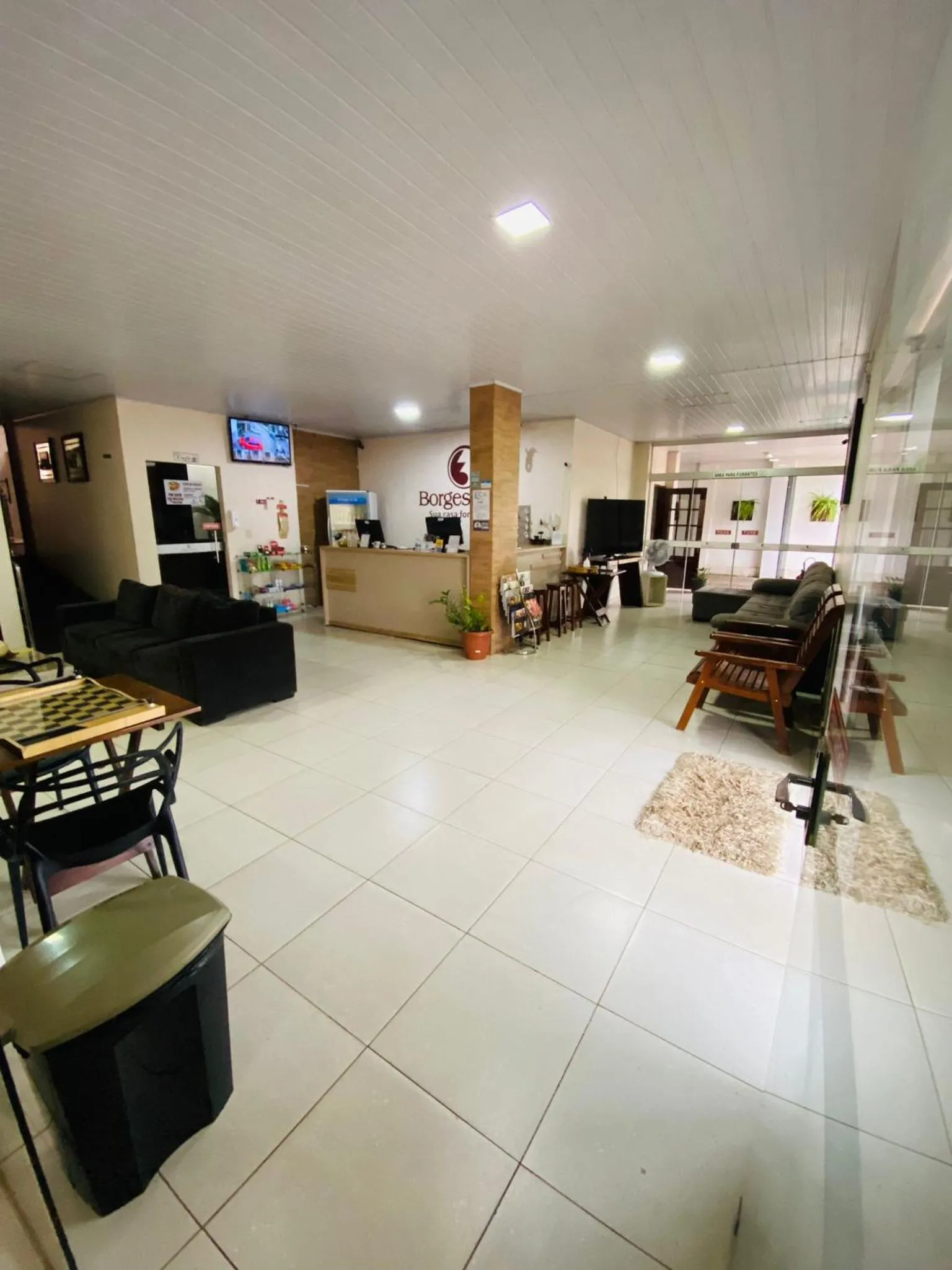 Lobby or reception in Borges Hotel