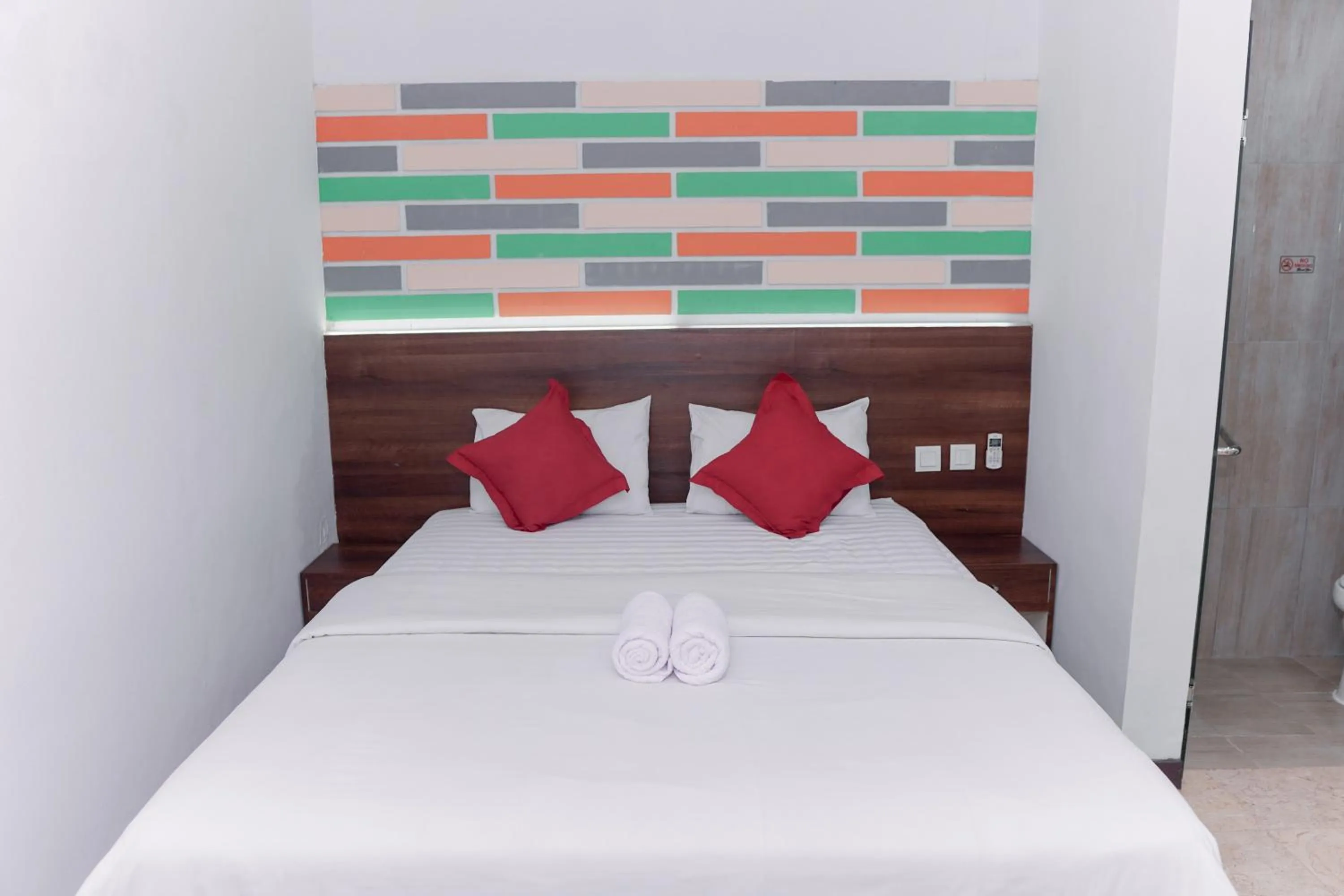 Bed in 555 Nangka Guest House