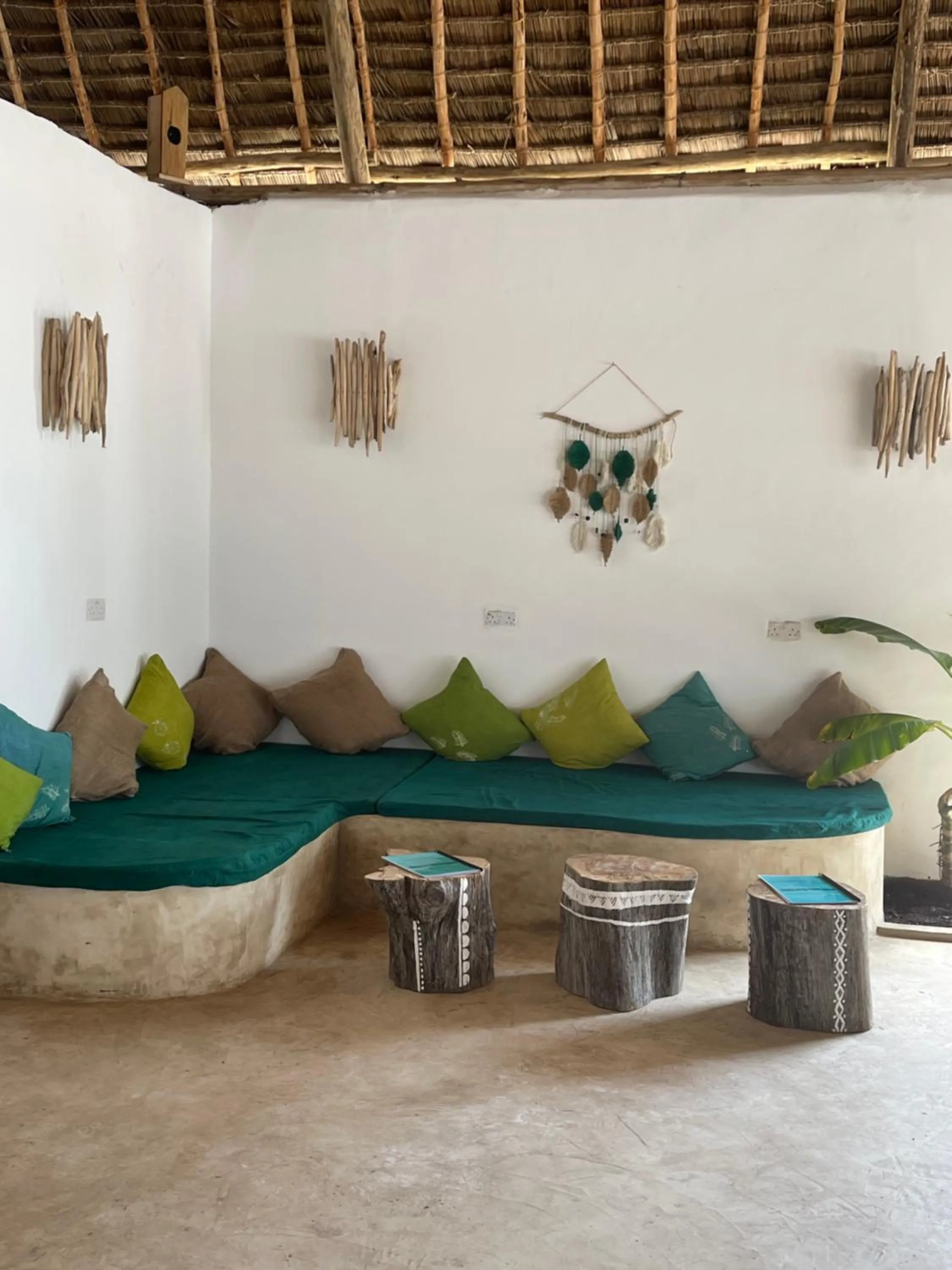 Seating area in Cristal Resort