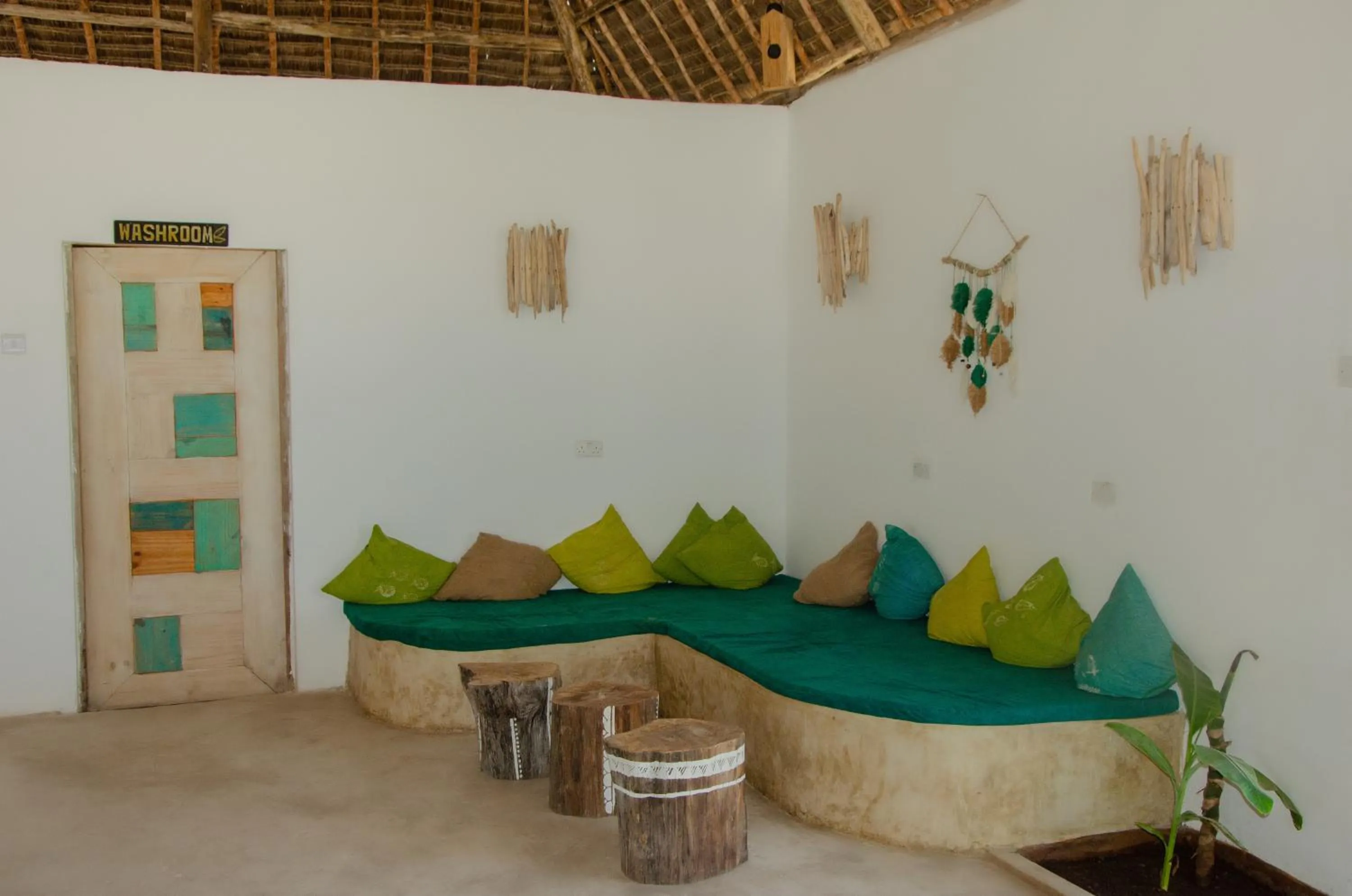 Seating area in Cristal Resort